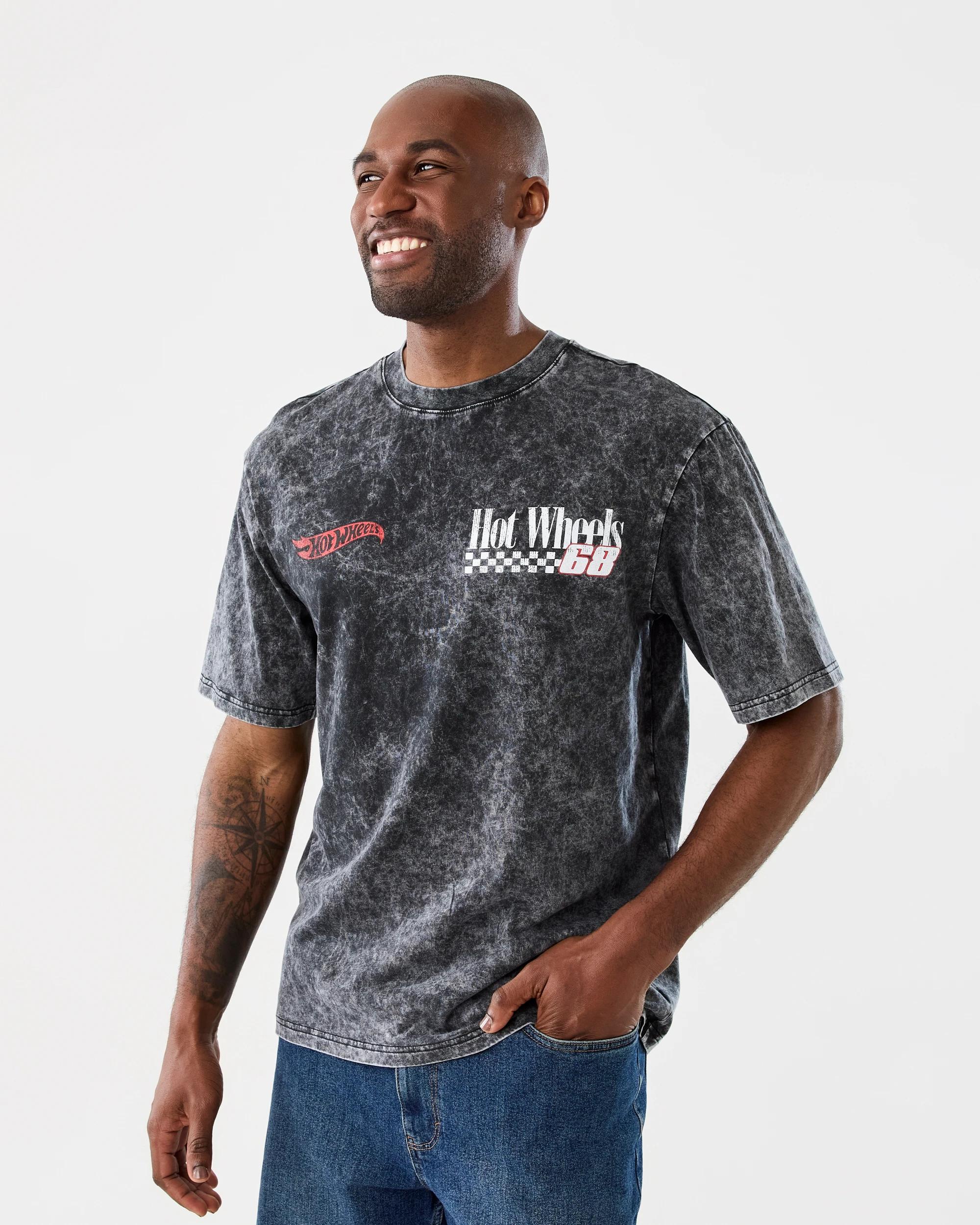 2 Hot Wheels License T-shirt Black, 2 of 8