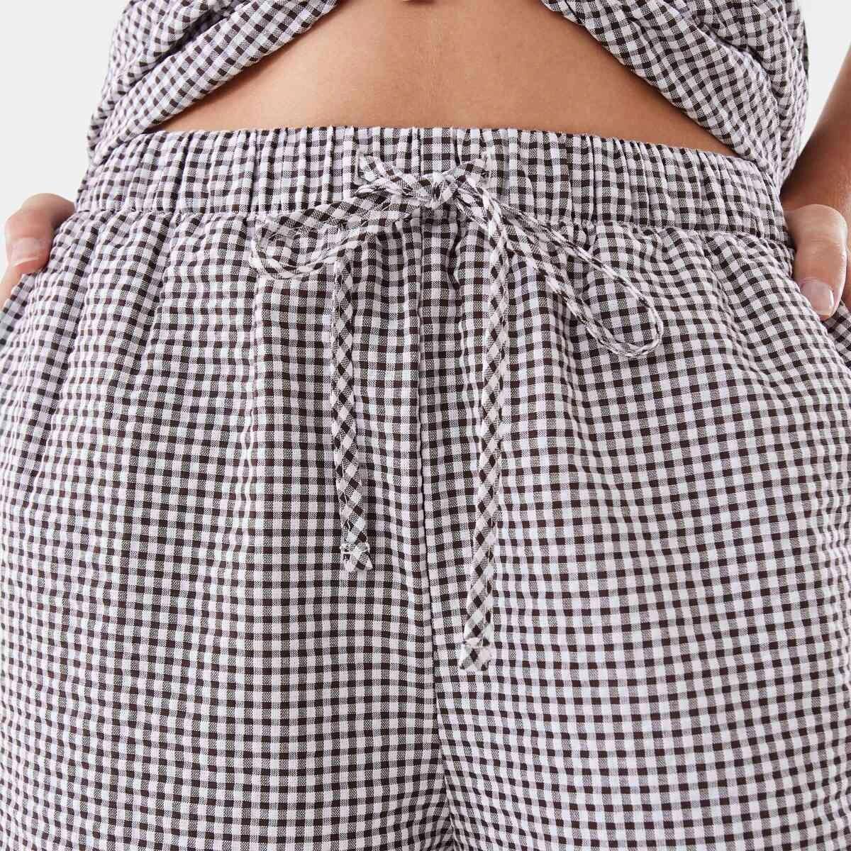 5 Seersucker Pants Brwn Ging, 5 of 6