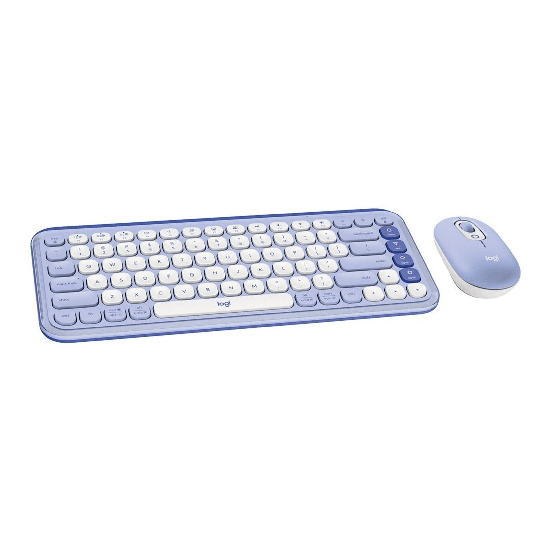 3 Logitech POP Icon Keyboard/Mouse Combo Lilac, 3 of 10