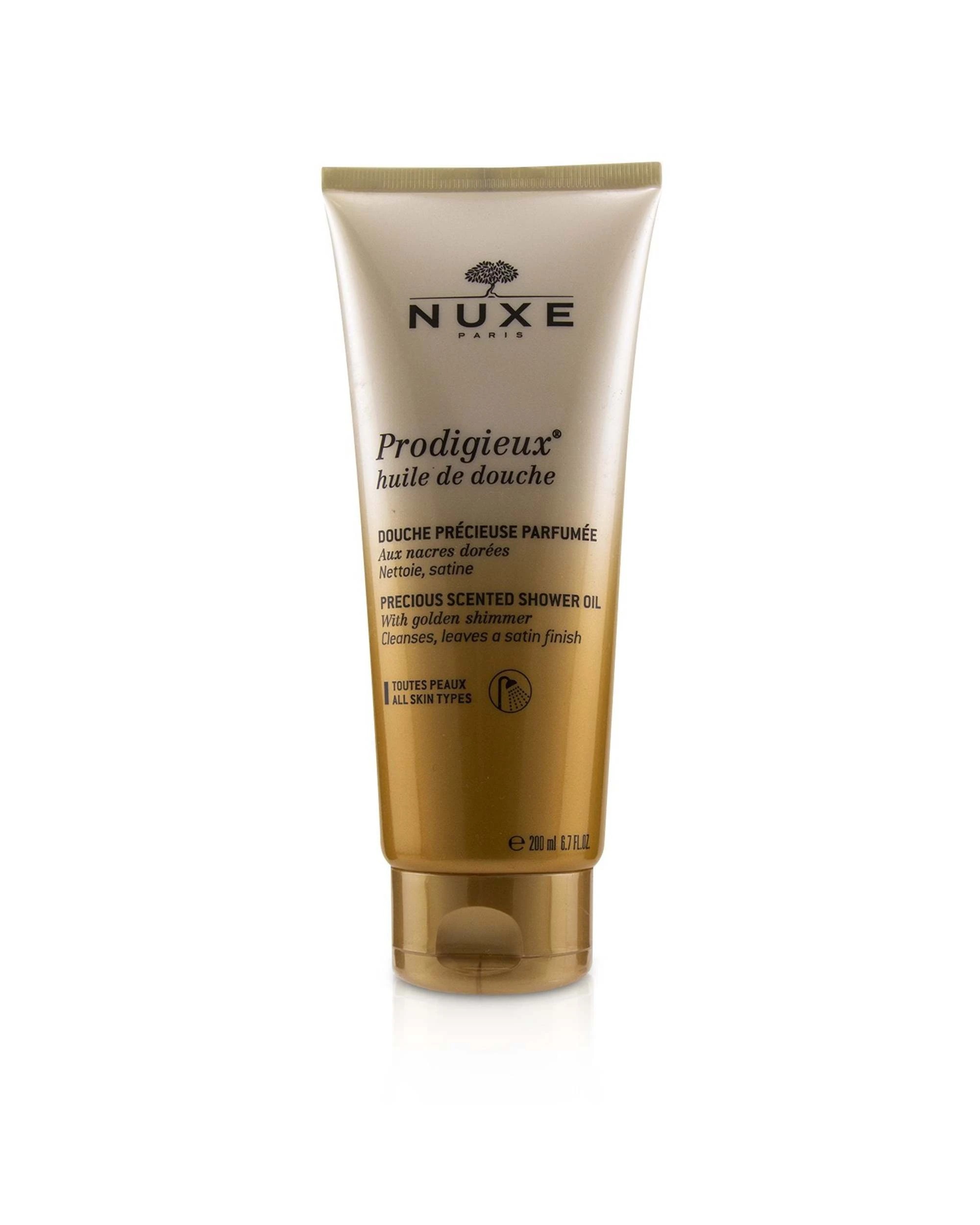 1 Nuxe Prodigieux Precious Scented Shower Oil  200ml/6.7oz, 1 of 2