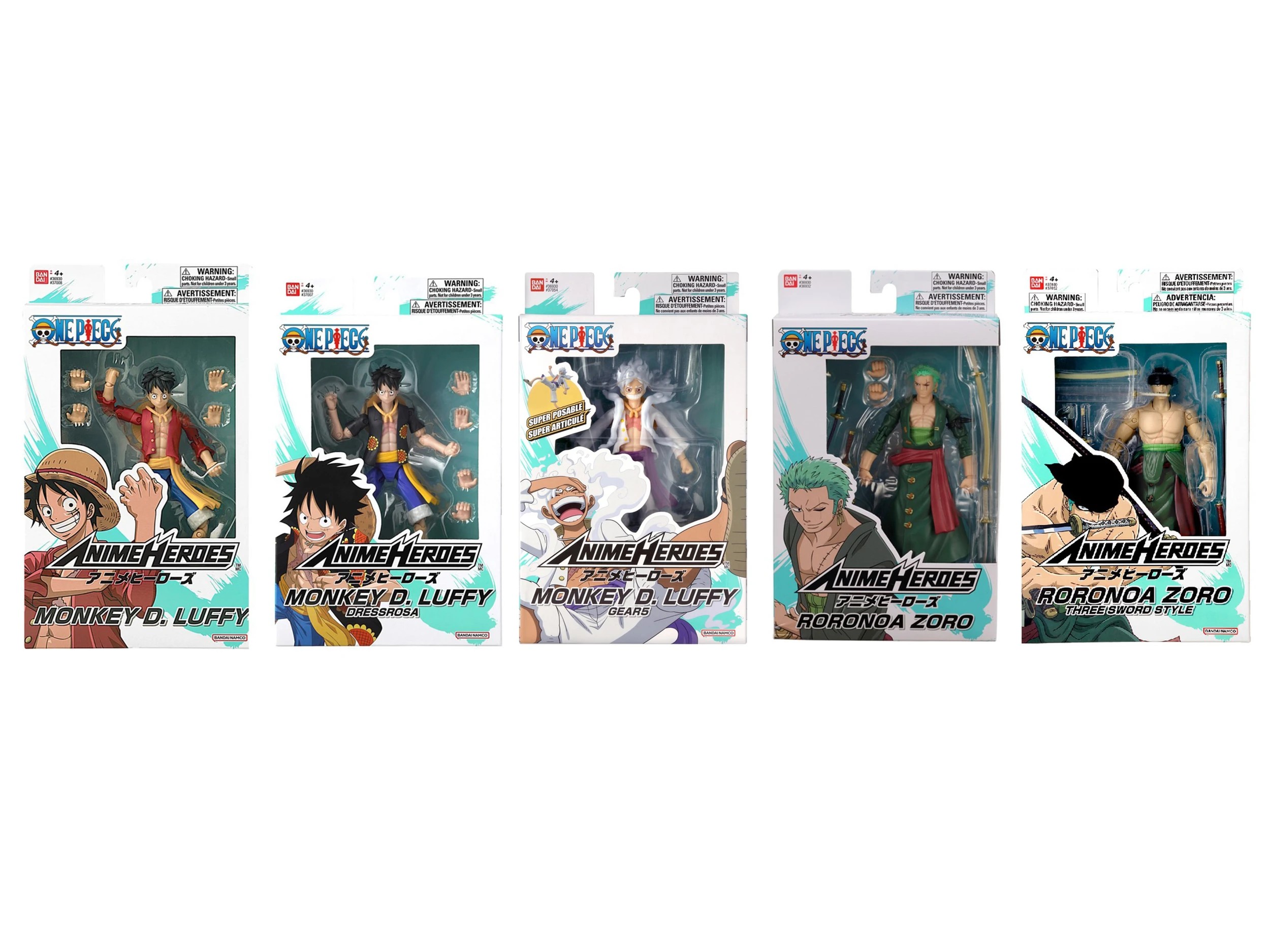 1 Anime Heroes One Piece Figurine - Assorted, 1 of 6