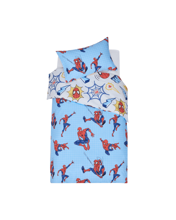 Marvel Spiderman Cotton Quilt Cover Set - Single Bed