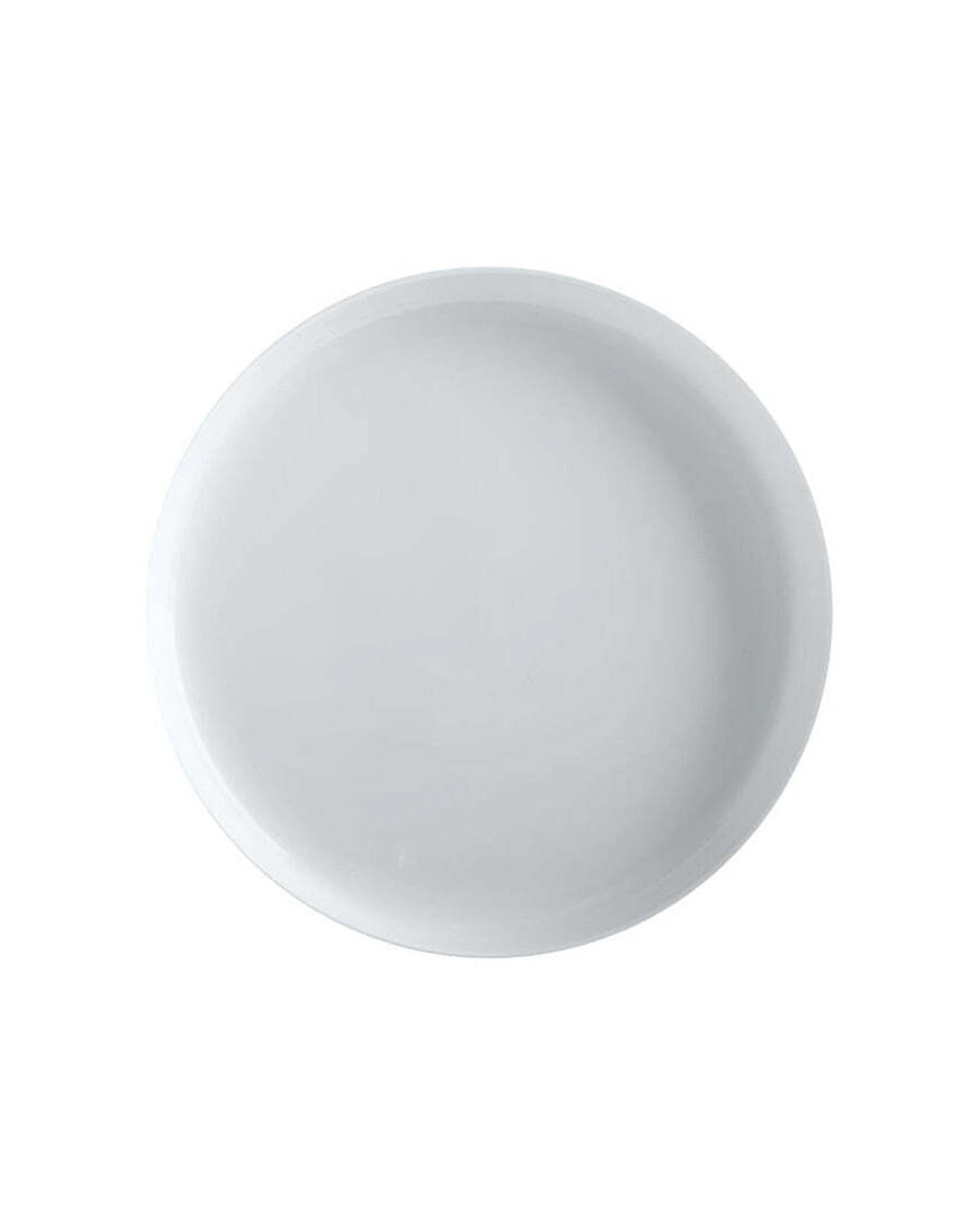 2 Maxwell & Williams 2x Basics High Rim Serving Platter Round Porcelain Set 28cm - White, 2 of 2