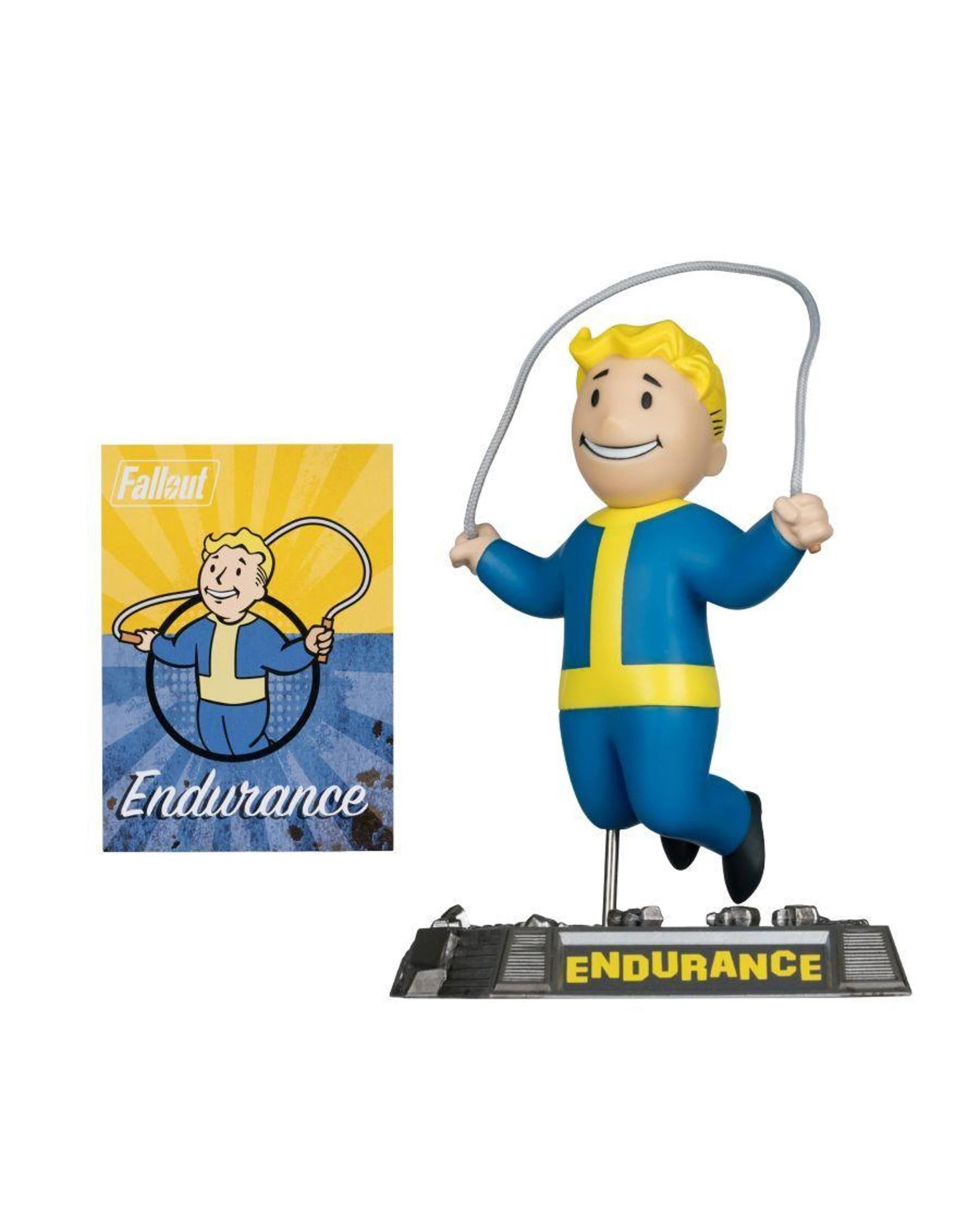 6 McFarlane Fallout Vault Boy Endurance Figure, 6 of 9