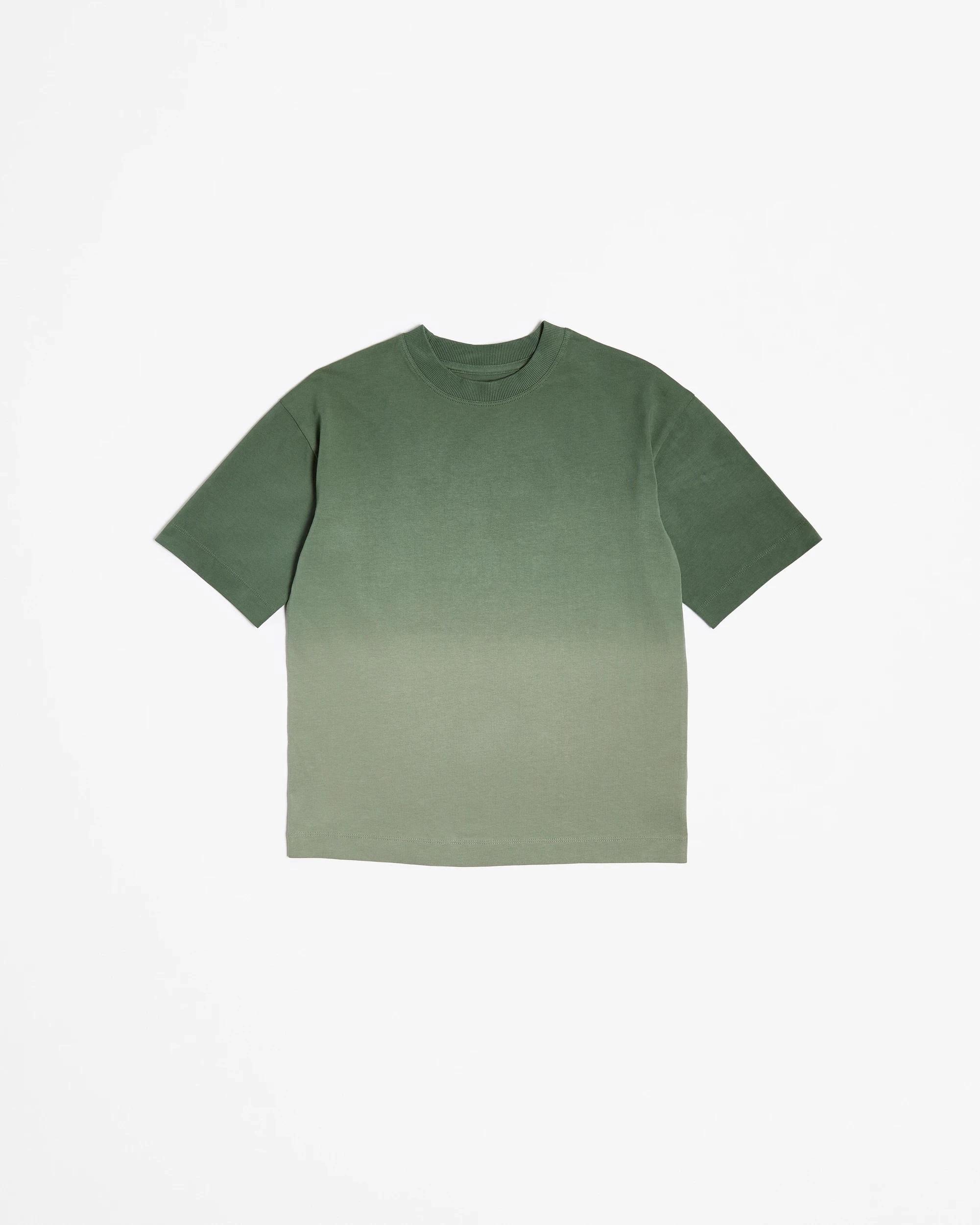 4 Target Australian Cotton Tie-Dye Oversize T-shirt GREEN, 4 of 5