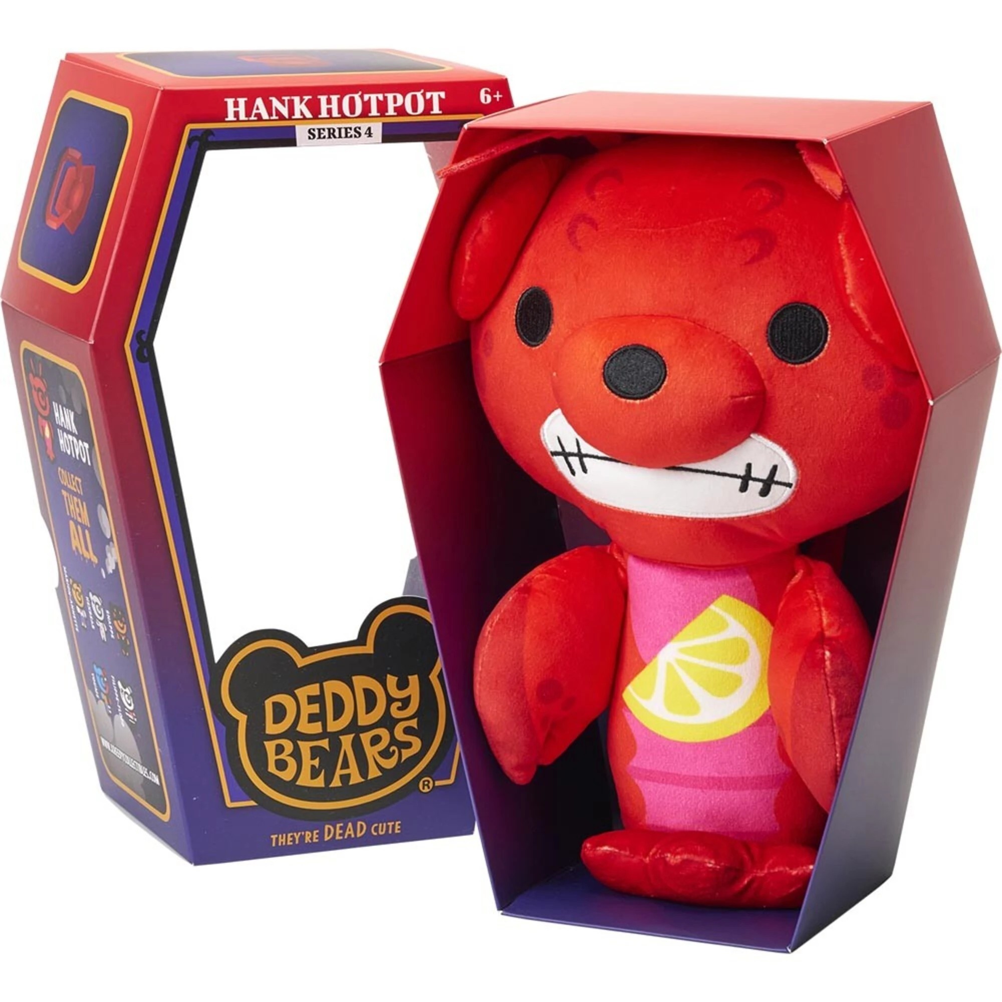 1 Deddy Bear - Hank Hotpot Series 4 Plush - Multi, 1 of 3