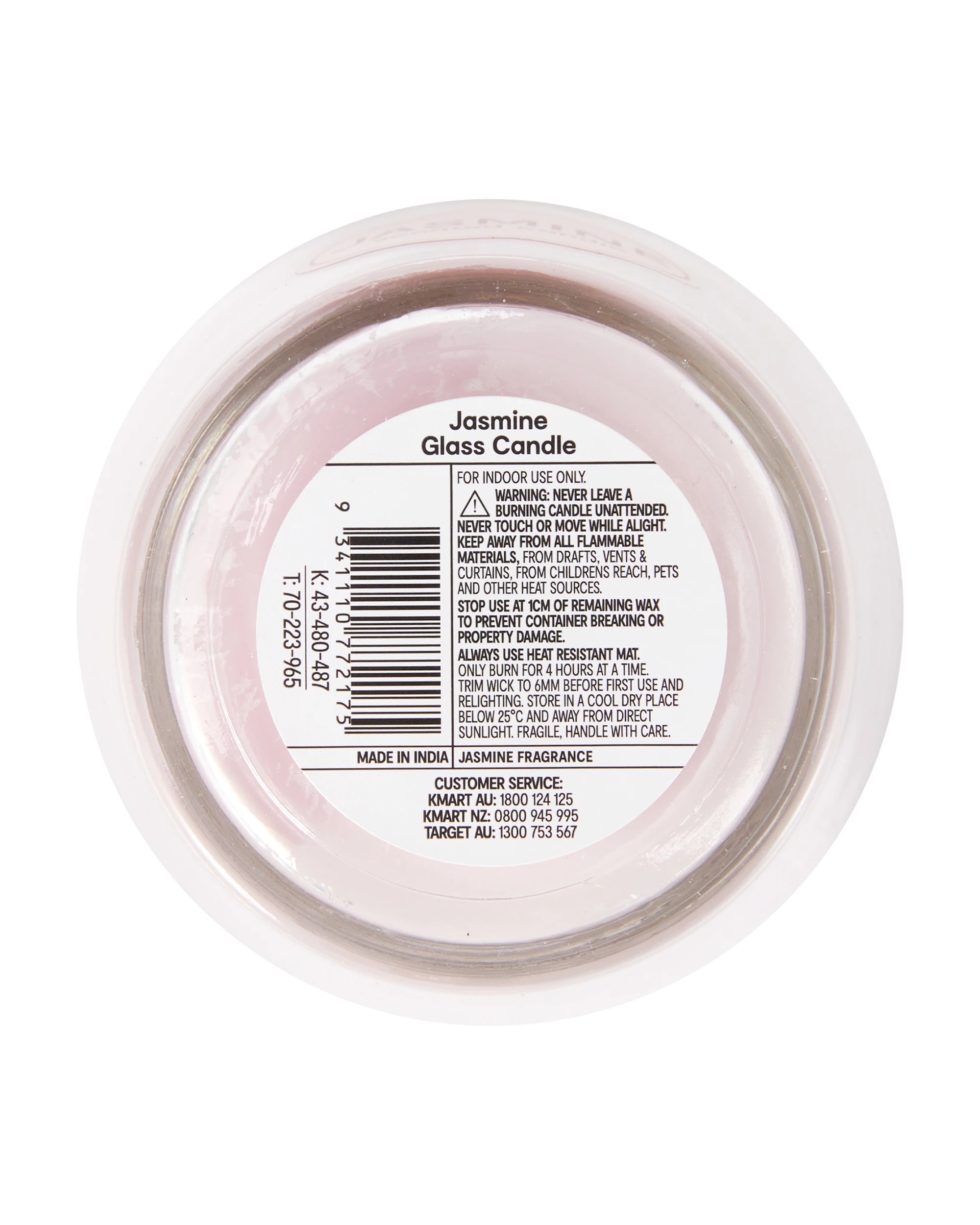 5 Jasmine Glass Candle, 5 of 5