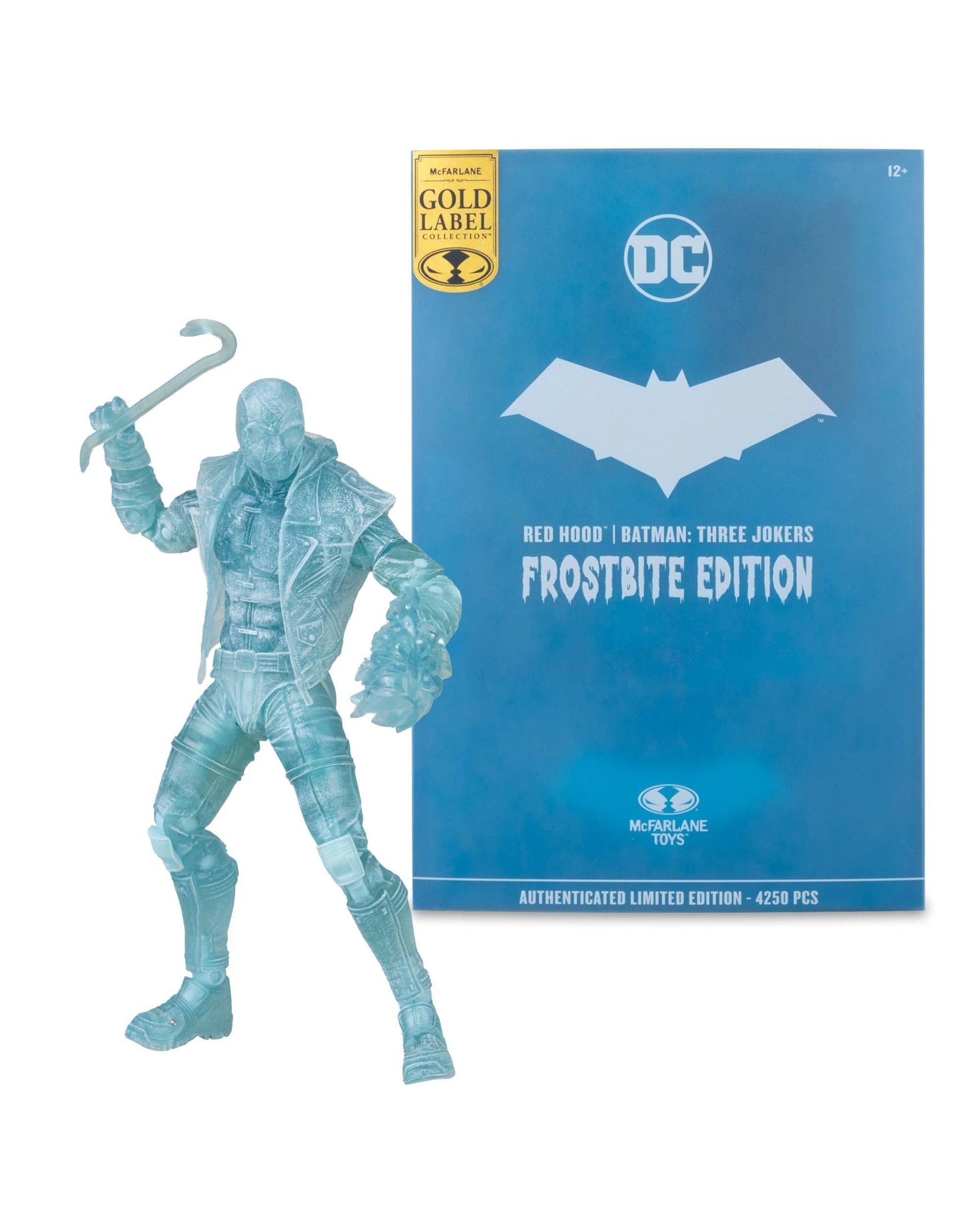 1 DC Multiverse Gold Label Batman Three Jokers Red Hood Frostbite Edition 7 inch Action Figure, 1 of 9