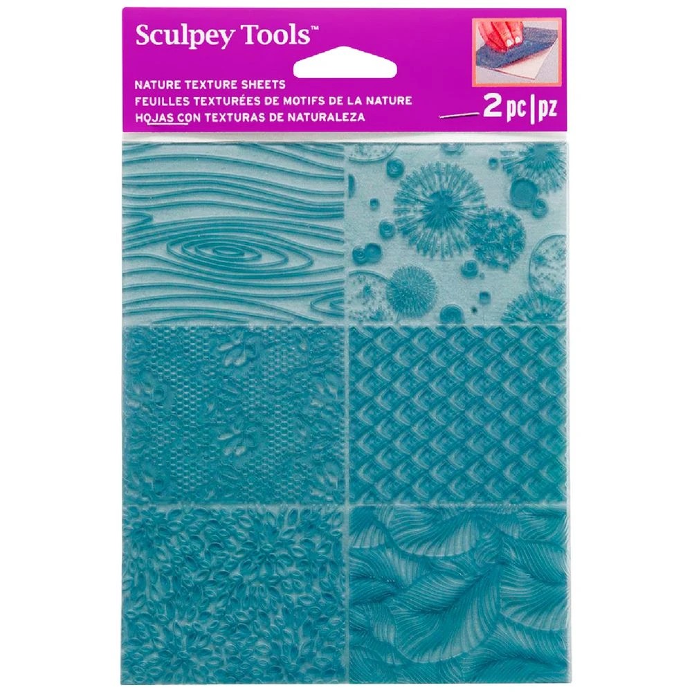 1 Sculpey Tools Texture Sheet Nature, 1 of 1