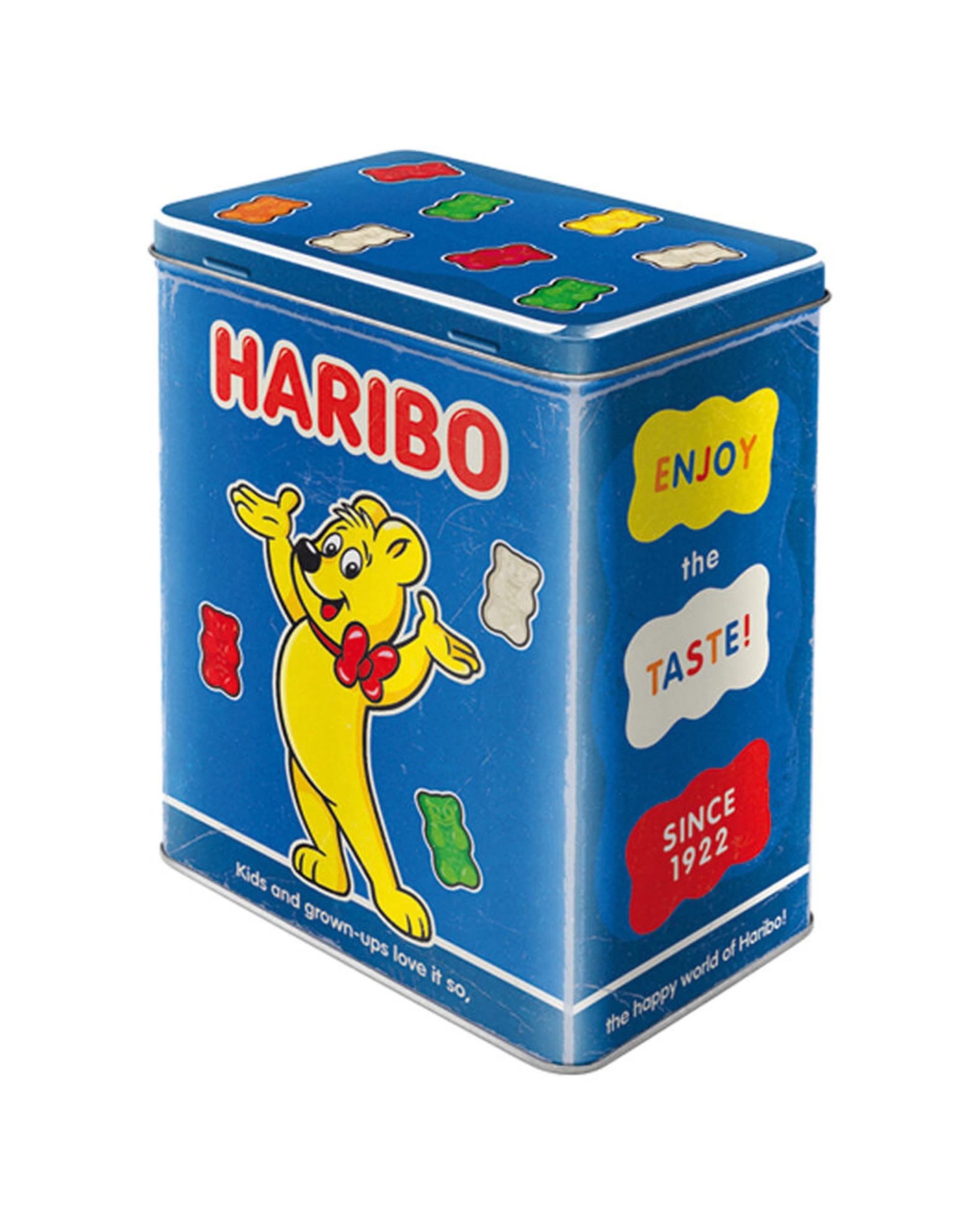 1 Nostalgic-Art Large Storage Tin Box - Haribo Enjoy The Taste - Multi, 1 of 1