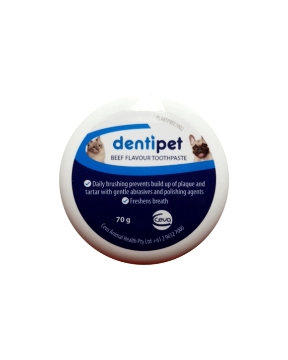 Dentipet Toothpaste (70g) For Dogs And Cats - Dentipet Beef Flavoured Toothpaste