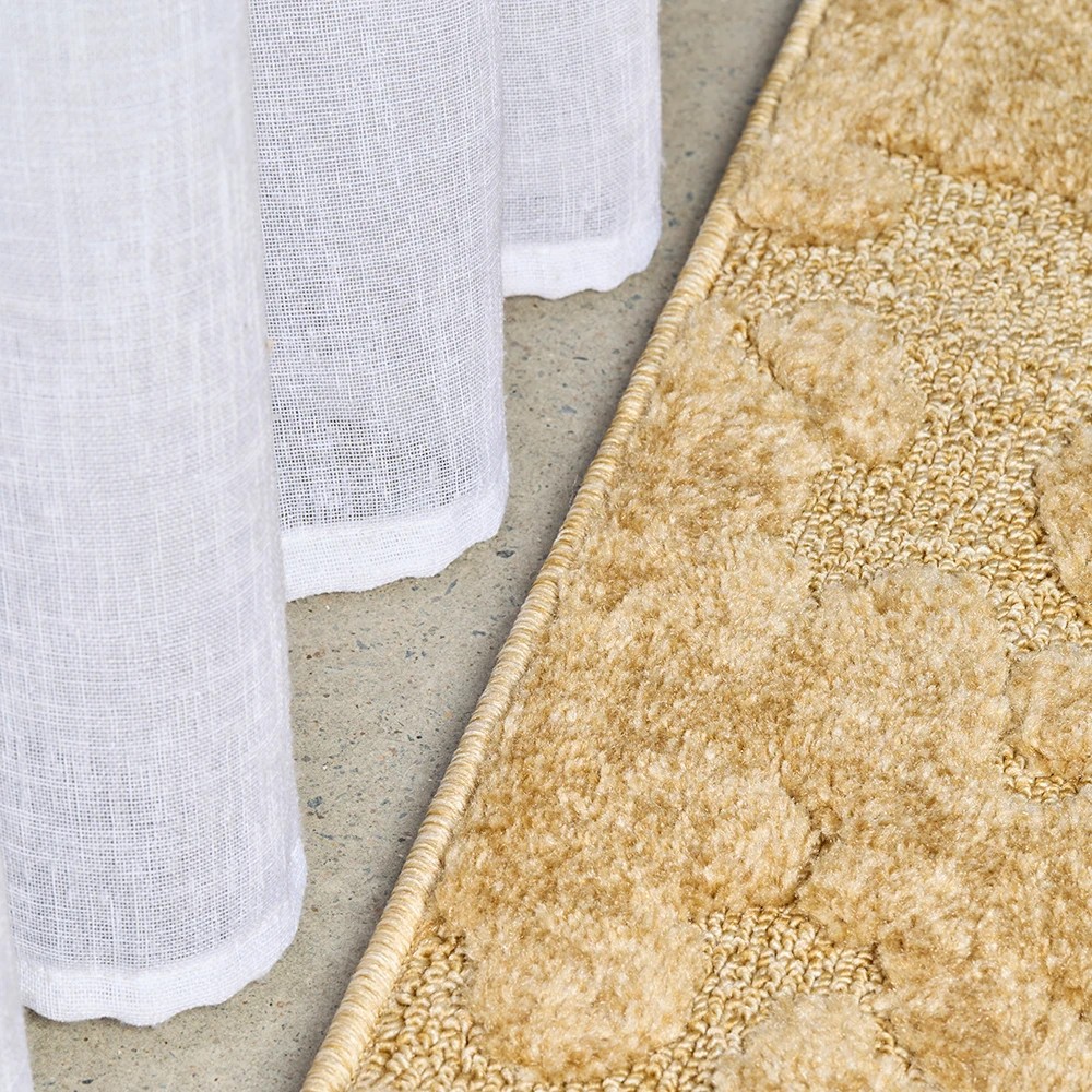 3 Common Ground Rugs Sanctuary Nyla 400x80cm - Large Runner Power Loomed Rug - Gold, 3 of 7