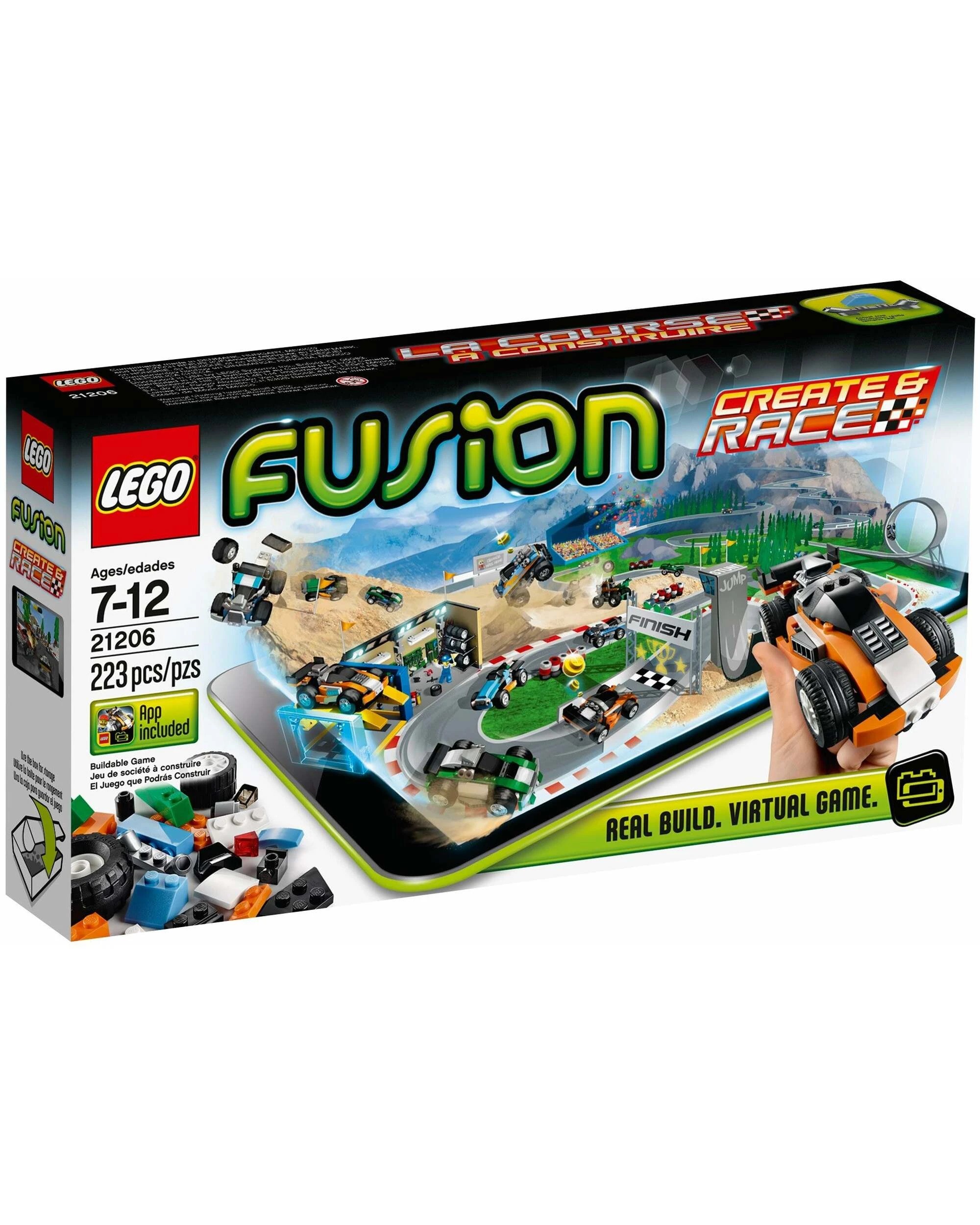 1 LEGO 21206 Create & Race Virtual Cars with Real Bricks, 1 of 5