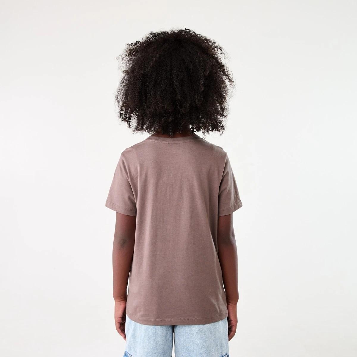 2 Short Sleeve Print T-shirt FLOWER MARKET WOOD TAUPE, 2 of 6