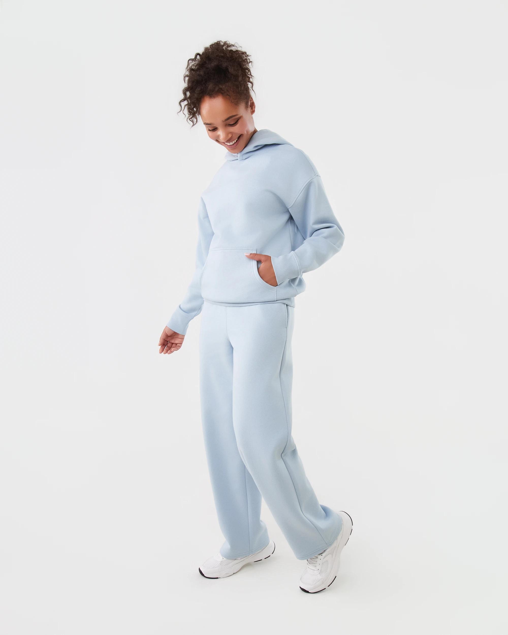 3 Active Womens Essential Straight Leg Trackpants Seashell, 3 of 6