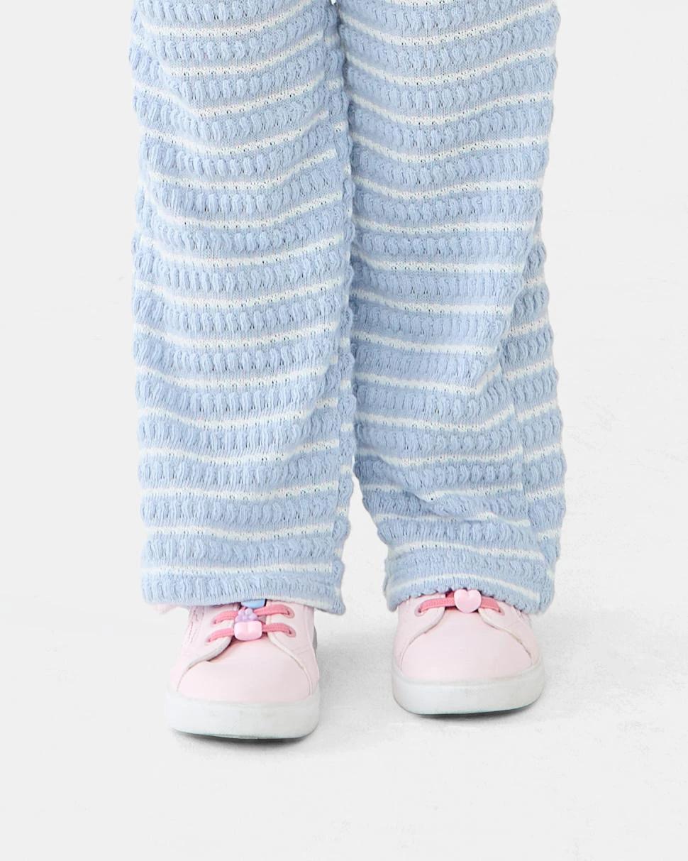 4 Oversized T-shirt and Pants Set Blu Stripe, 4 of 7