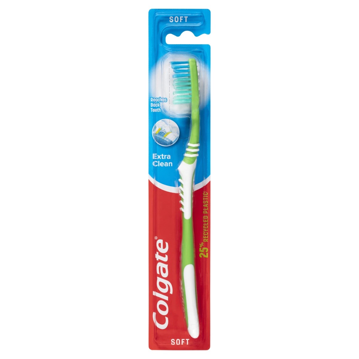 1 Colgate Extra Clean Soft Toothbrush, 1 of 9