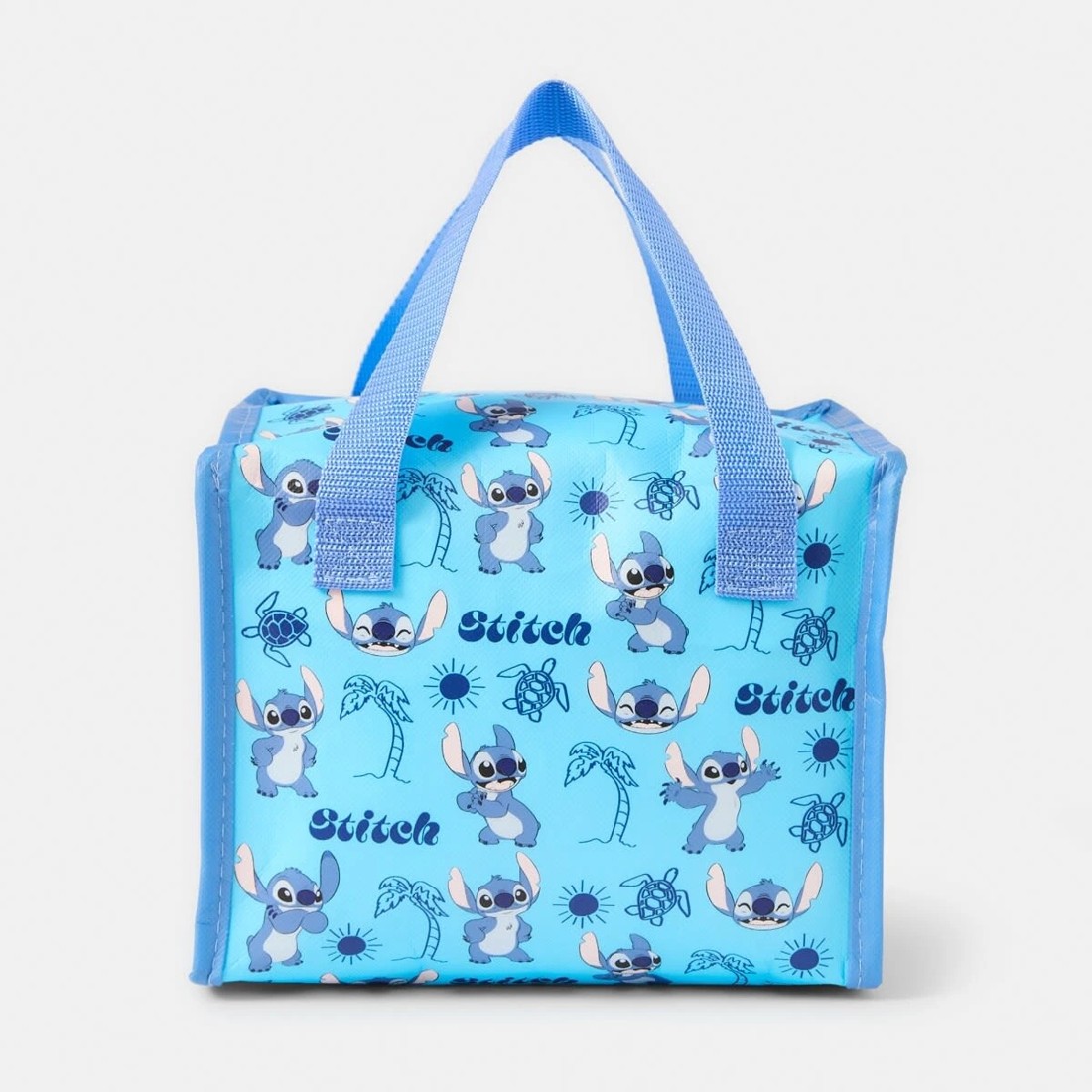 3 Blue Disney Lilo & Stitch Collapsible Lunch Bag, 3 of 4