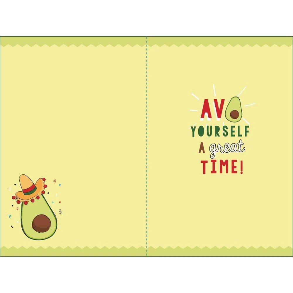 2 Lasting Impressions FSC Birthday Card Guacamole, 2 of 2
