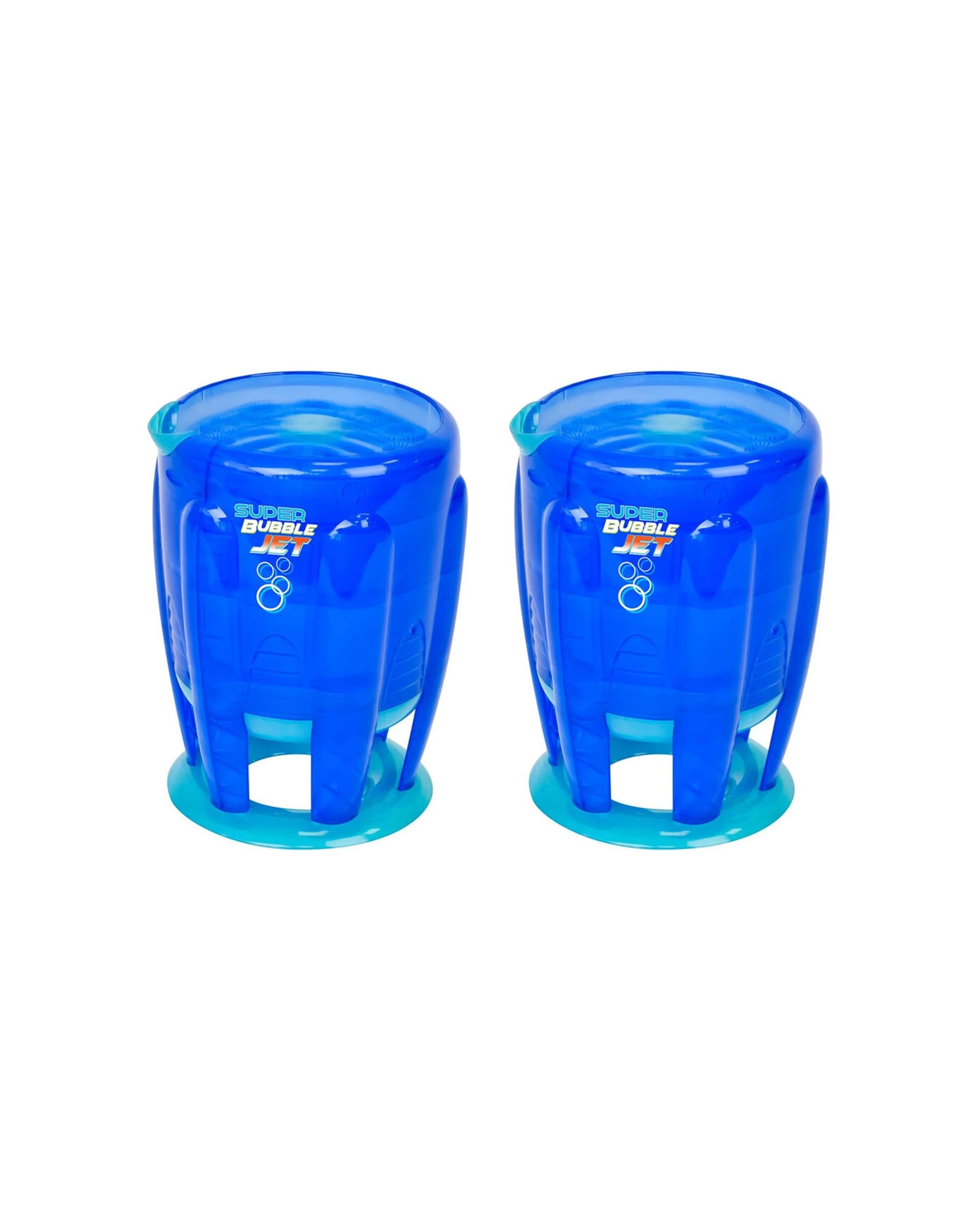 1 MAXX BUBBLES Super Bubble Jet Automatic Blowing Toy 2pk - Blue, 1 of 6