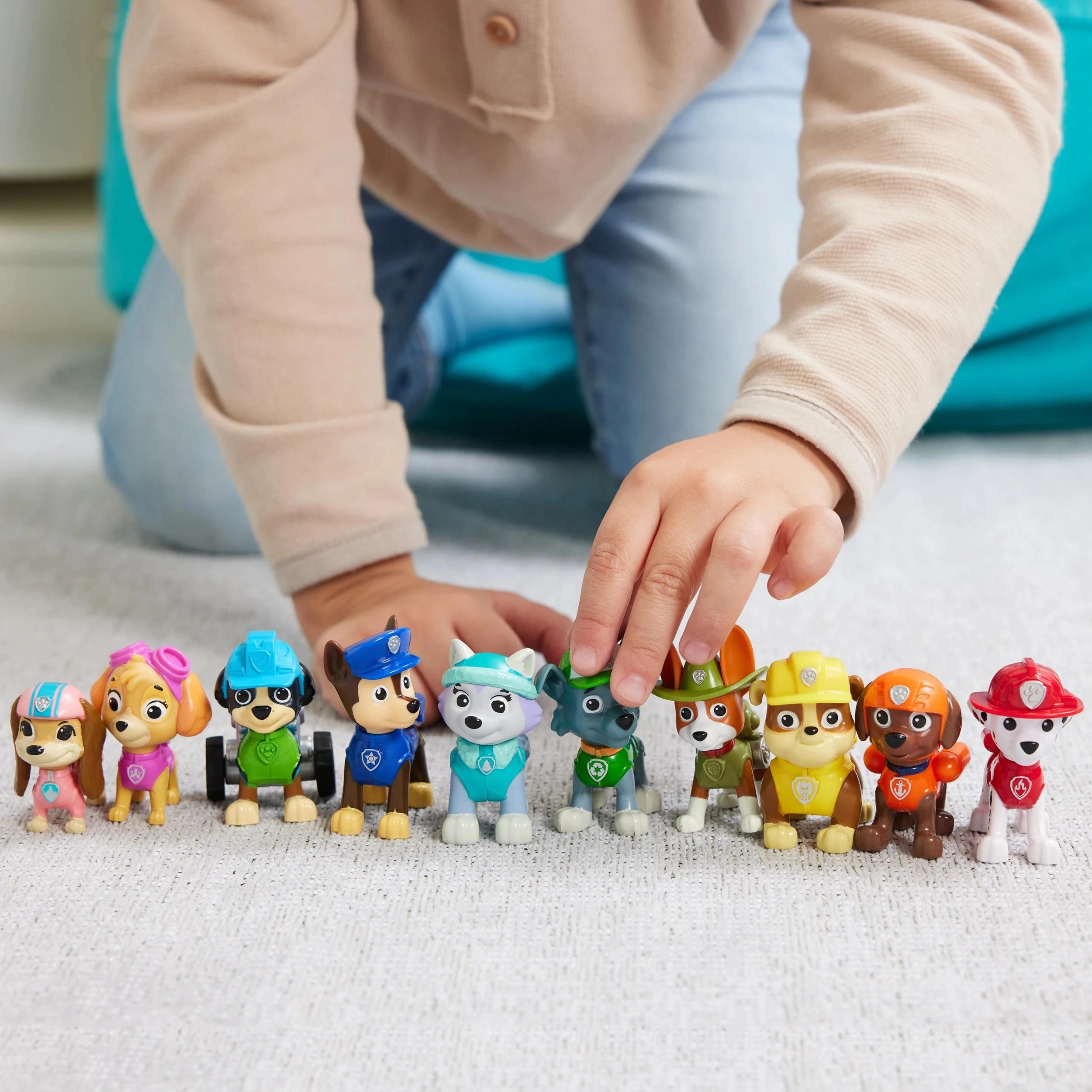 4 PAW Patrol , 10th Anniversary , All Paws On Deck Toy Figures Gift Pack - Multi, 4 of 8