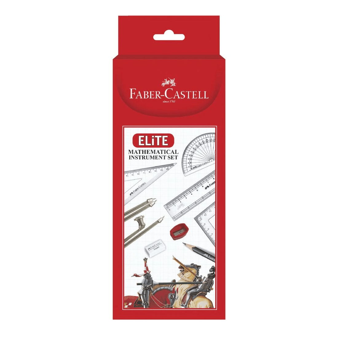 3 Faber Castell Elite Geometry Set 9 Pieces, 3 of 4