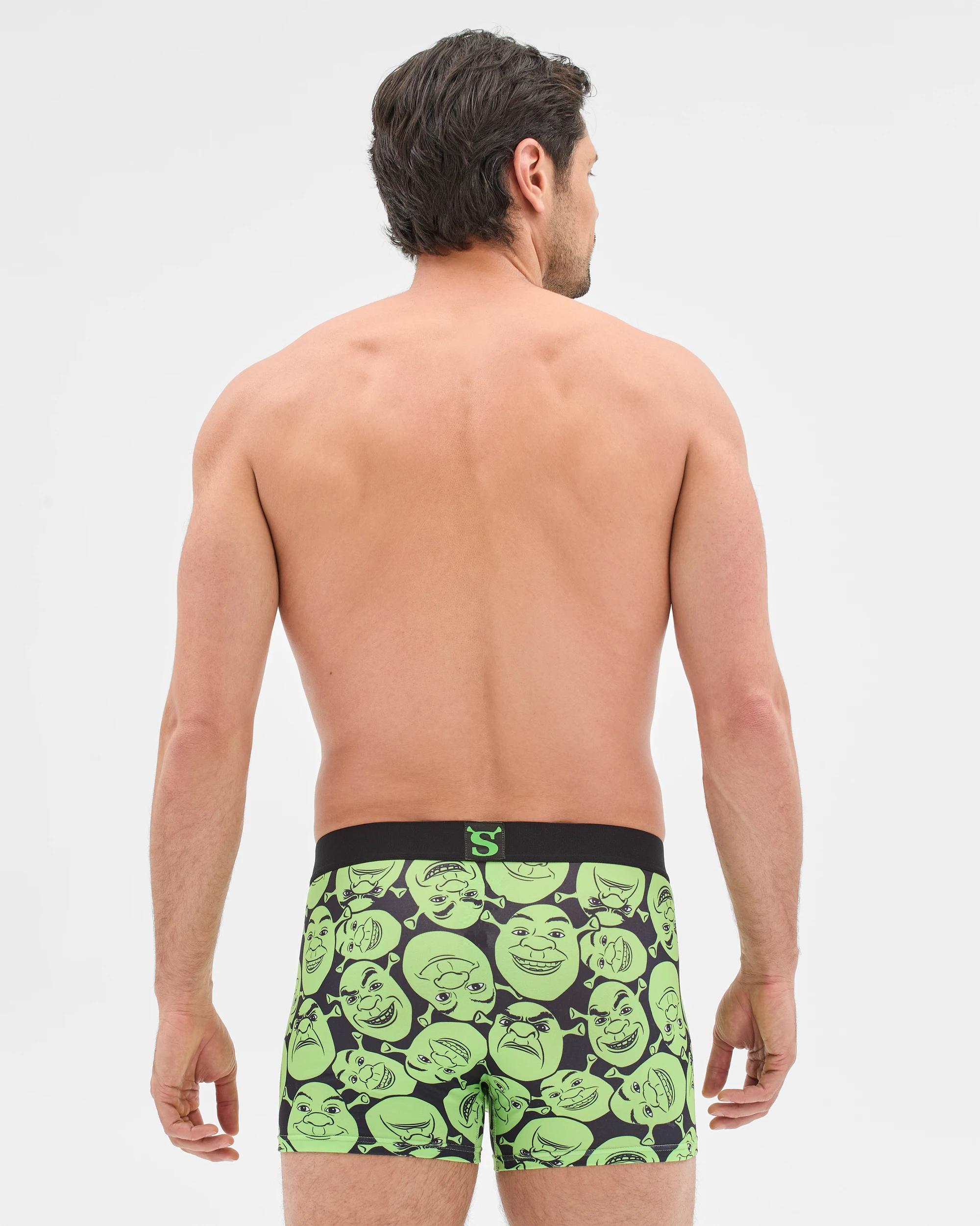 3 Shrek Trunks - Swag GREEN/BACK, 3 of 4