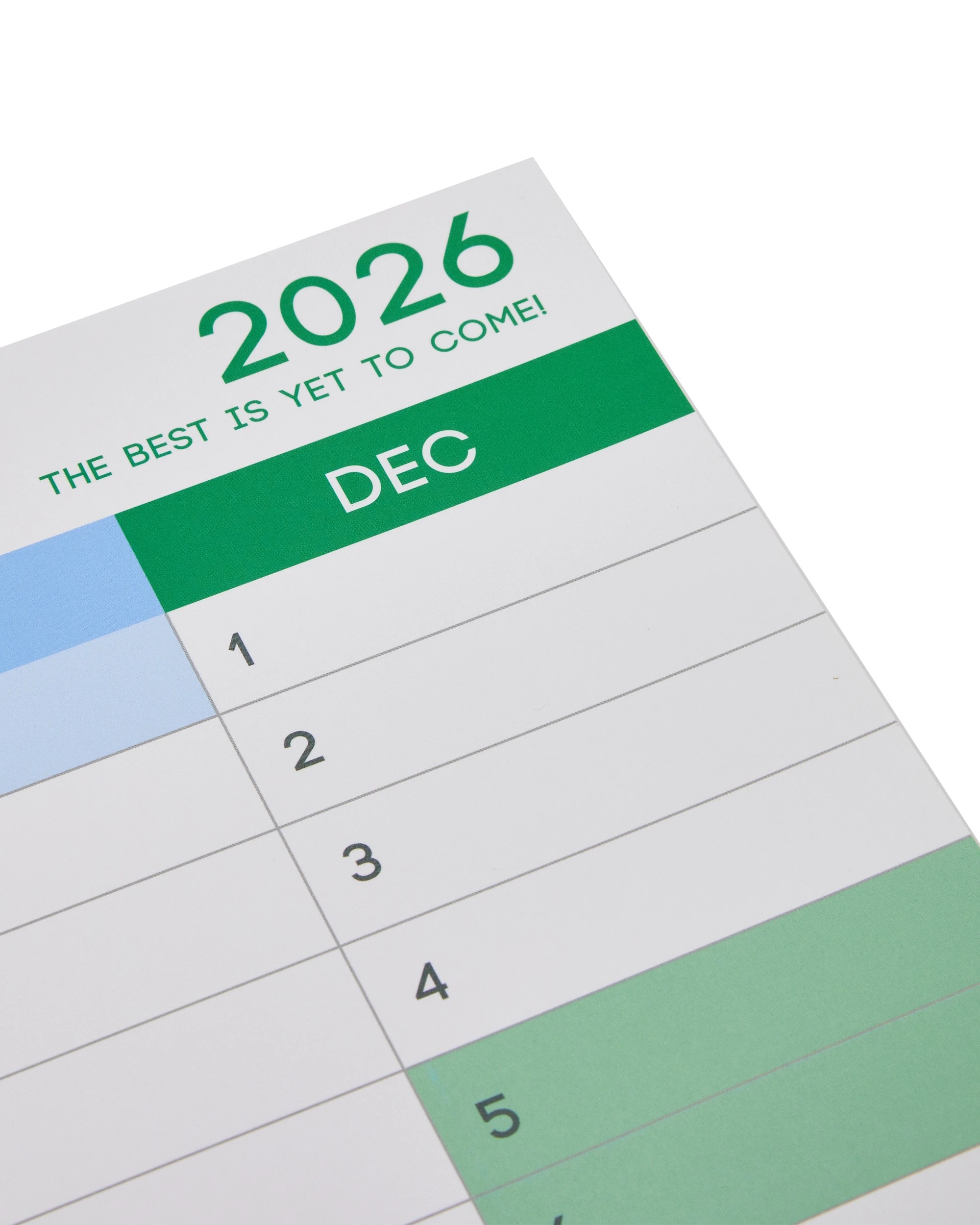 4 A1 2026 Yearly Wall Planner, 4 of 5