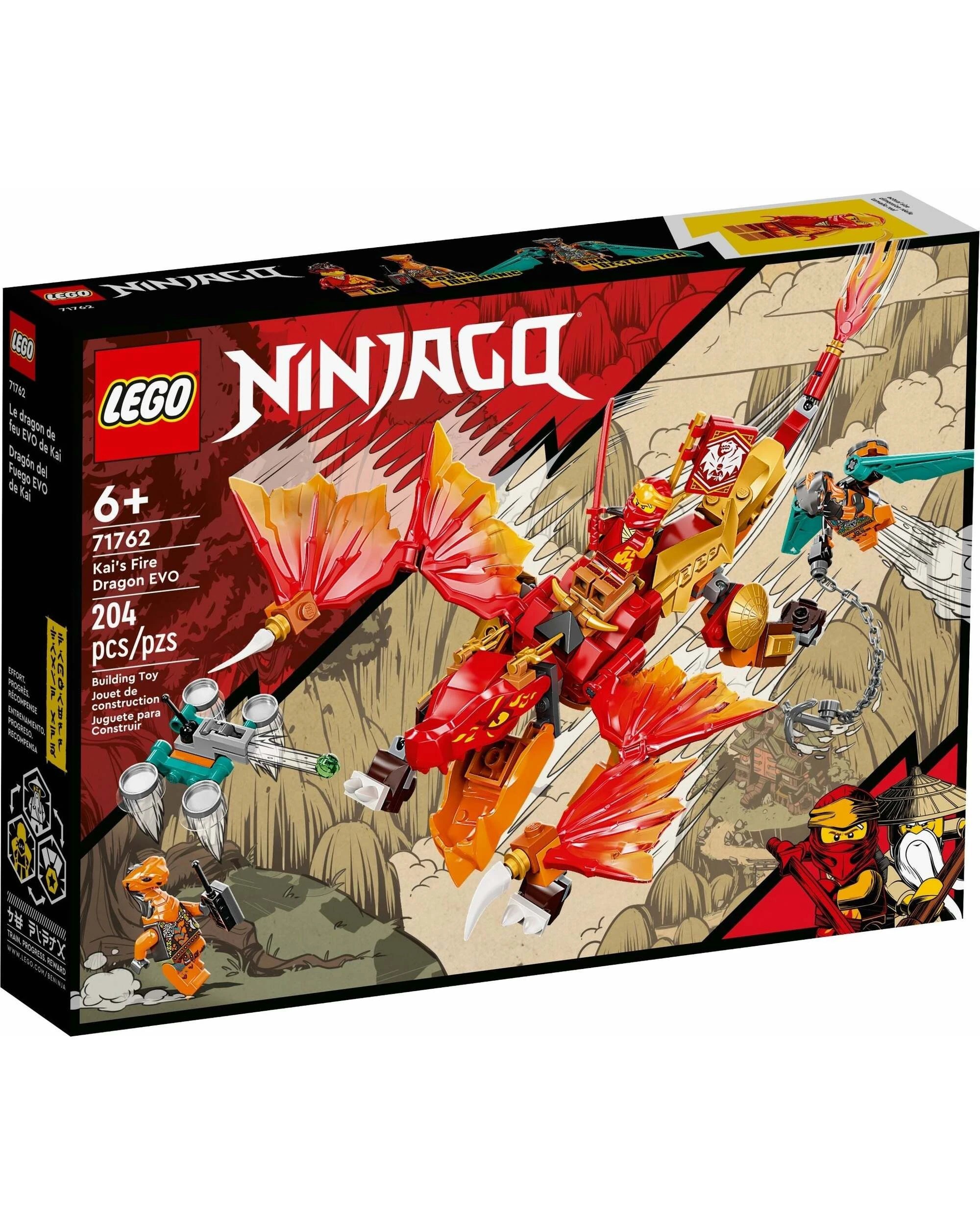 1 LEGO 71762 Ninjago Kai's Fire Dragon EVO - Kai, 1 of 5