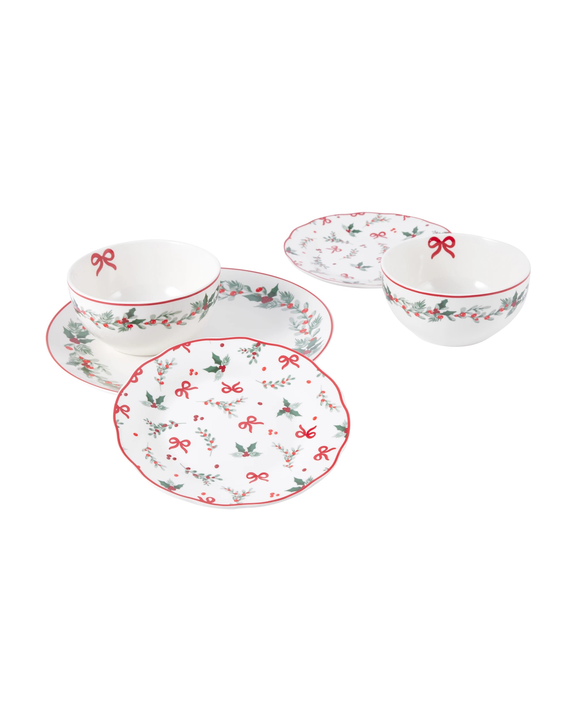 12 Piece Holly Dinner Set - Kmart