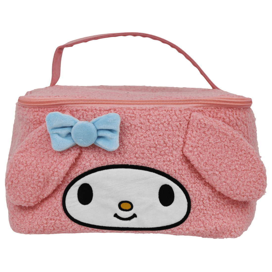 1 Hello Kitty and Friends My Melody Fluffy Cosmetic Bag - Pink, 1 of 3