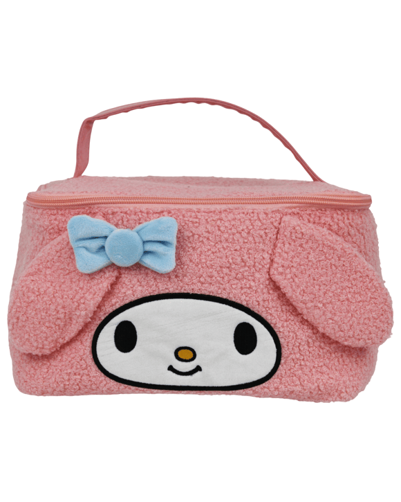 Hello Kitty and Friends My Melody Fluffy Cosmetic Bag - Pink