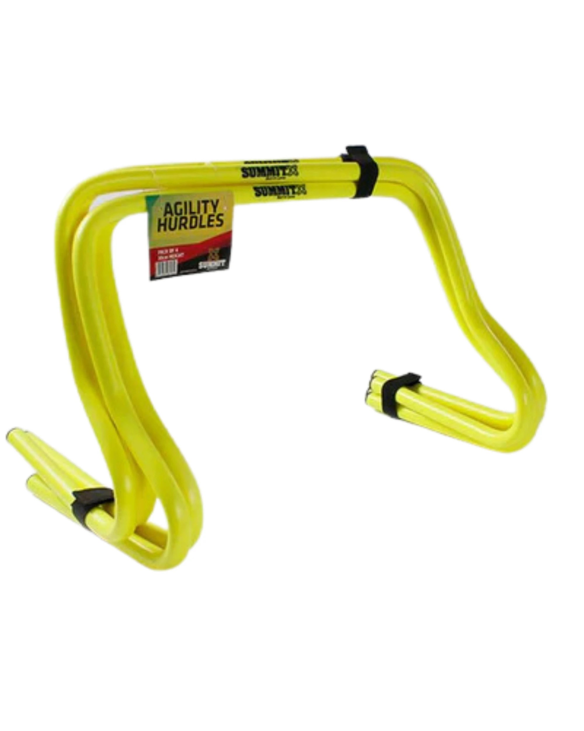 1 Summit 1 Pack of 4 Agility Training Hurdles Sport Socer Football Speed - 30cm Height, 1 of 3