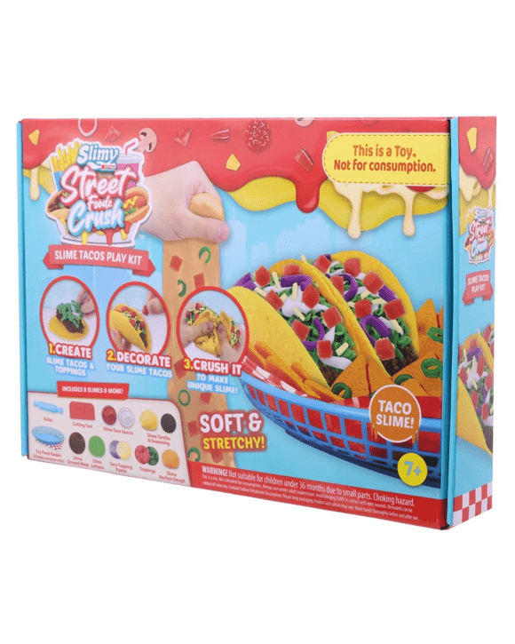 Slimy Street Foodz Crush Slime Tacos Play Kit