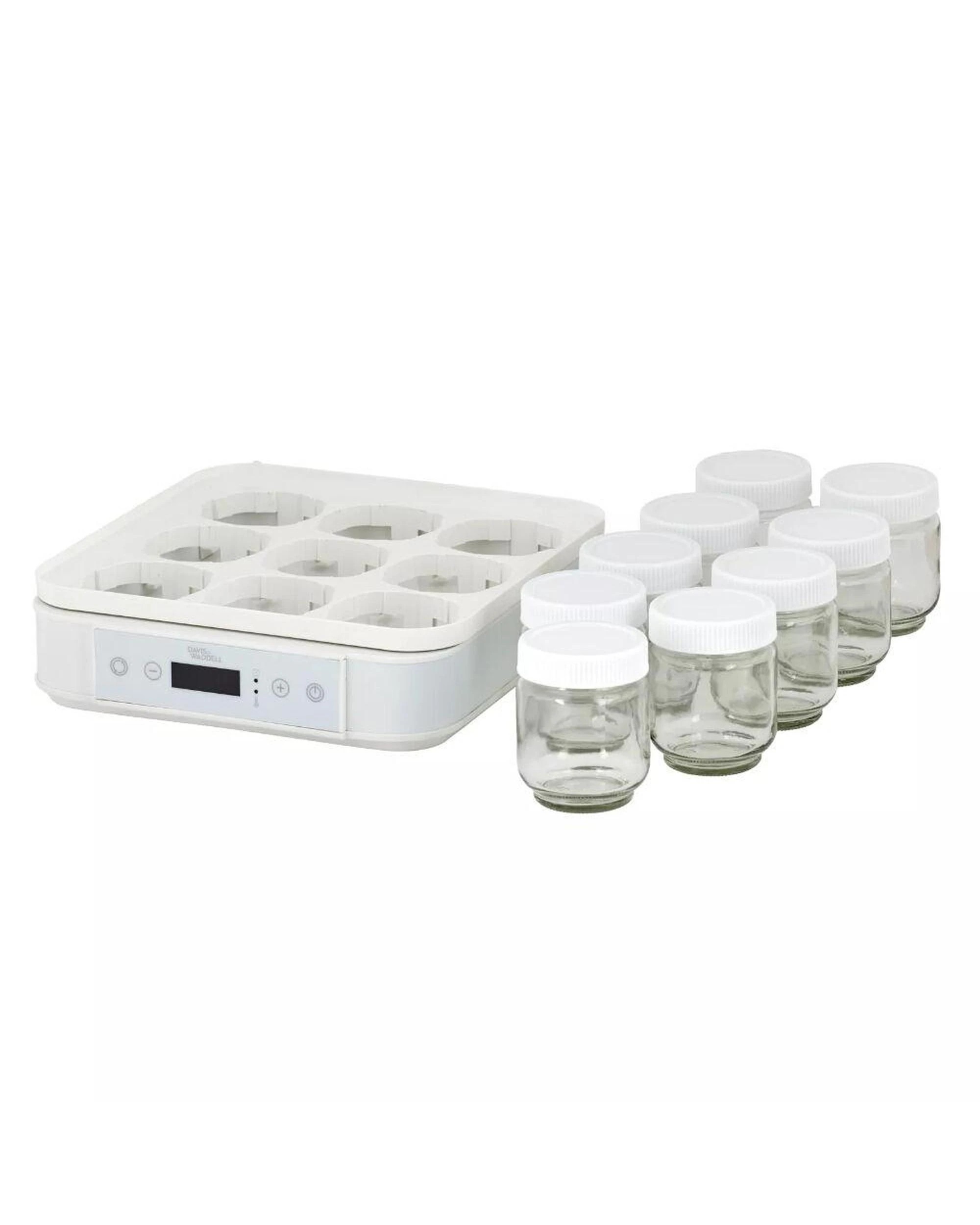 3 Davis & Waddell 1.6L Multi Yoghurt Maker  9 x 190ml Glass Jars, 3 of 4