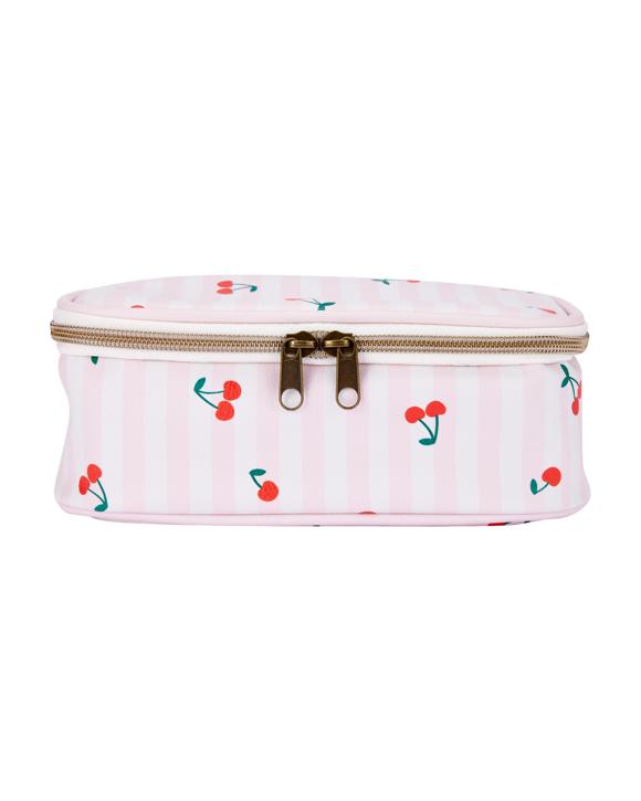 Pencil Case Zip Top - Cherry