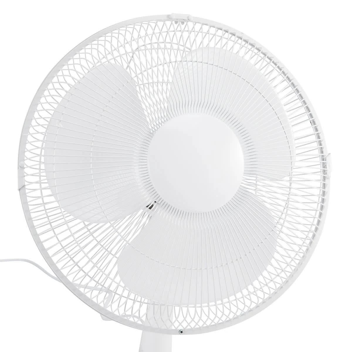 6 30cm Bench Fan - White, 6 of 9