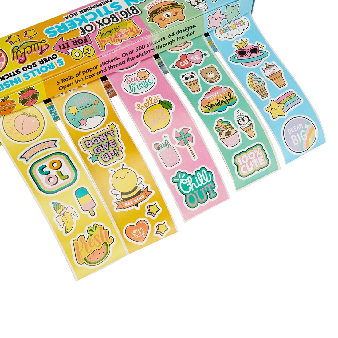 6 Big Box of Fun Stickers with Dispenser Box, 6 of 7