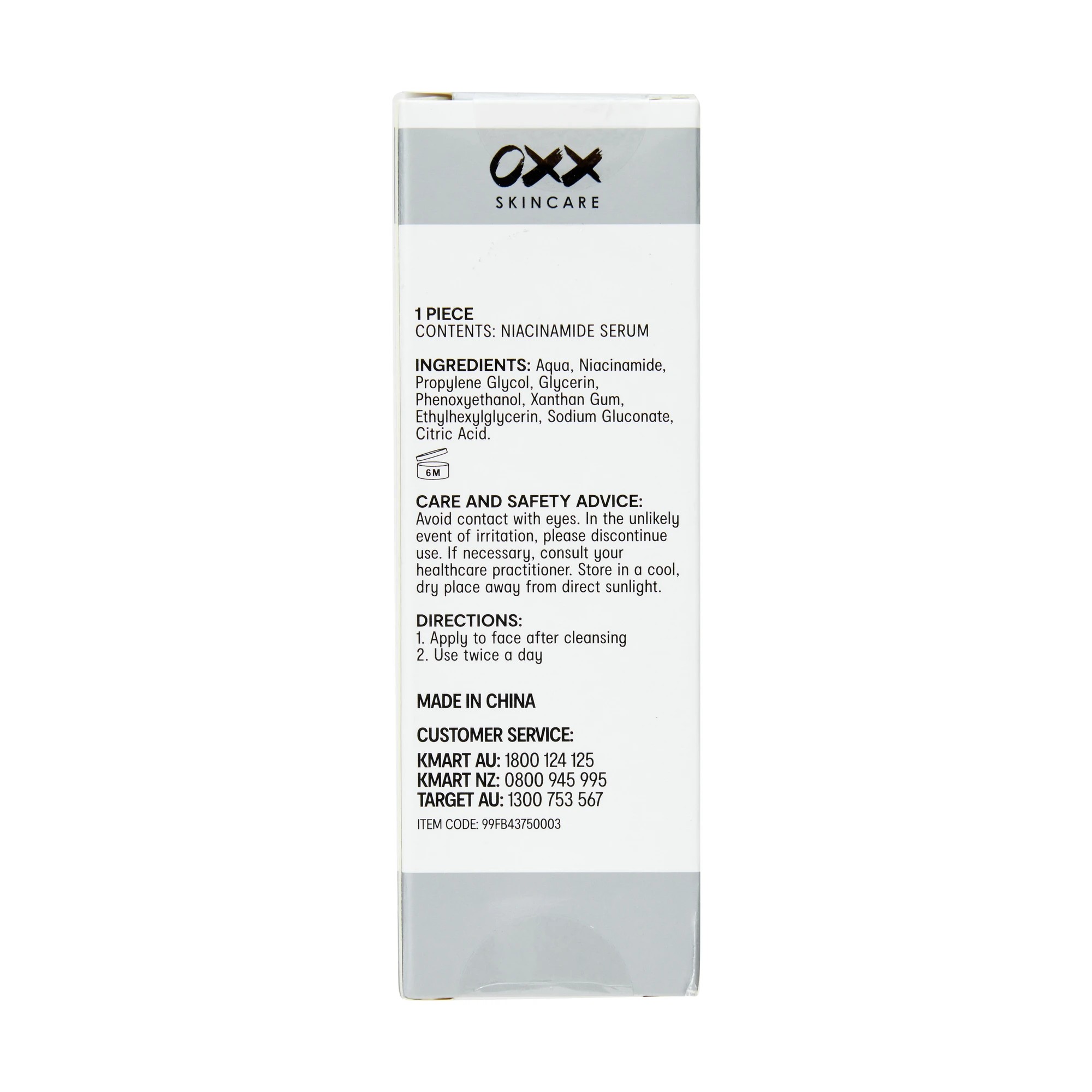 4 OXX Skincare Serum 25ml - Niacinamide, 4 of 5