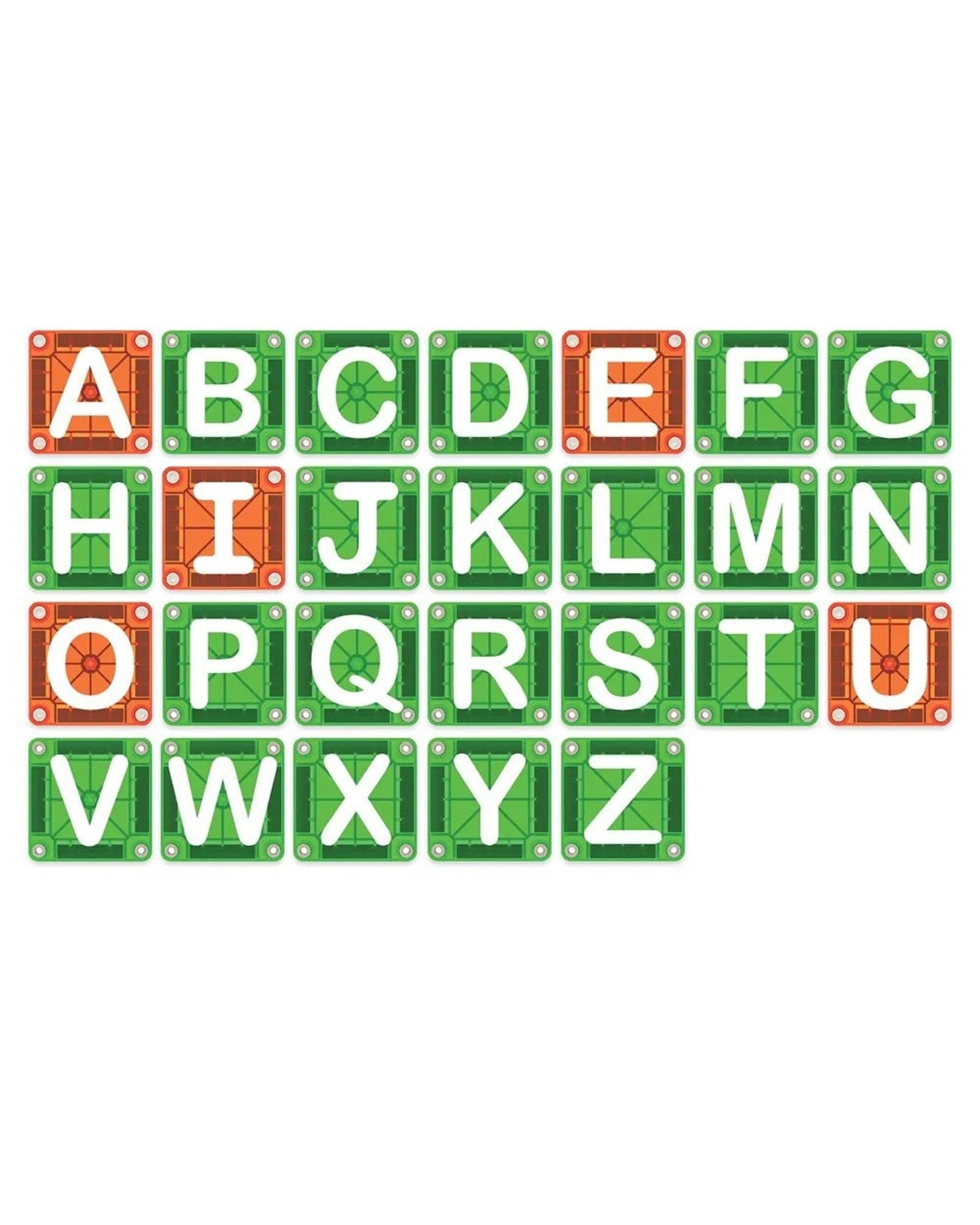 2 MAGNA-TILES MicroMAGS Learn Letters 56 Piece Magnetic Construction Set, 2 of 3