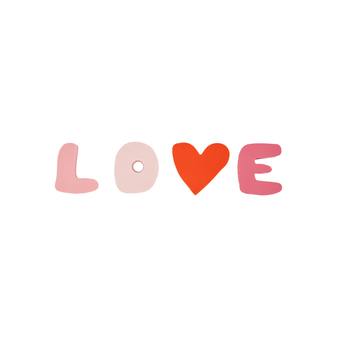 3 Valentine's Day 4 Pack Love Eraser Set, 3 of 6