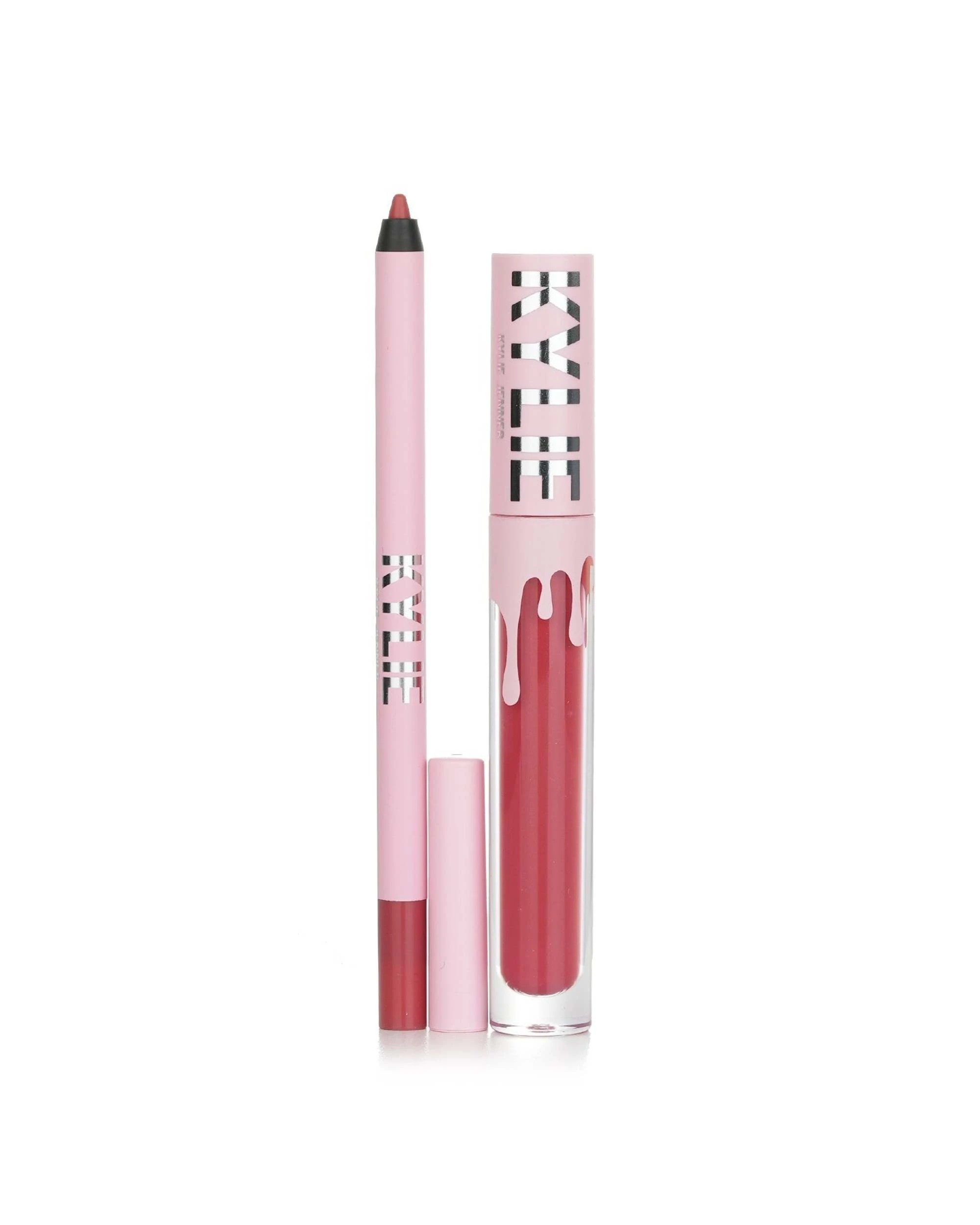 1 Kylie By Kylie Jenner Matte Lip Kit: Matte Liquid Lipstick 3ml + Lip Liner 1.1g - # 2pcs - 500 Kristen Matte, 1 of 9