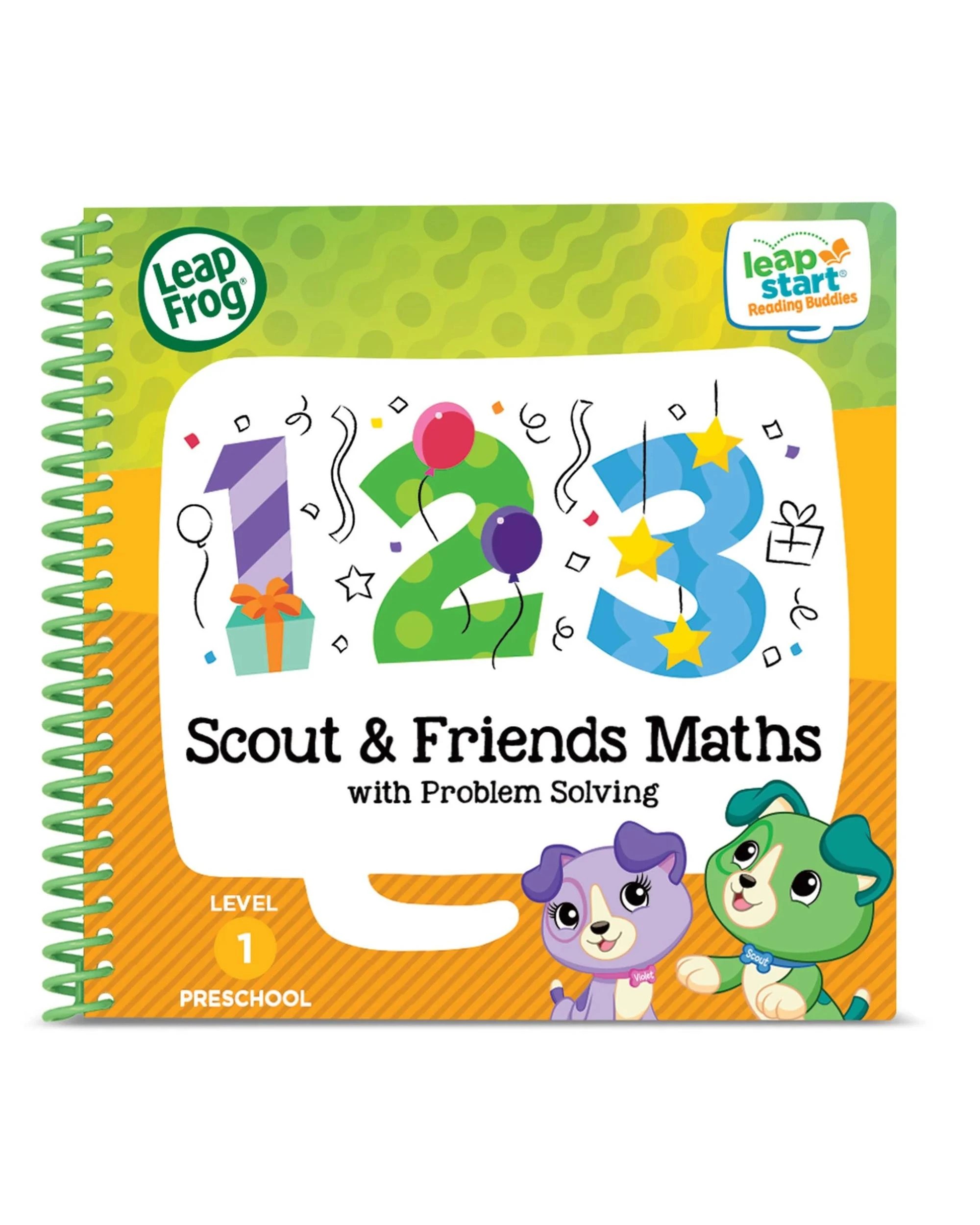 2 Leapfrog Leapstart Reading Buddies Scout and Friends Maths, 2 of 6