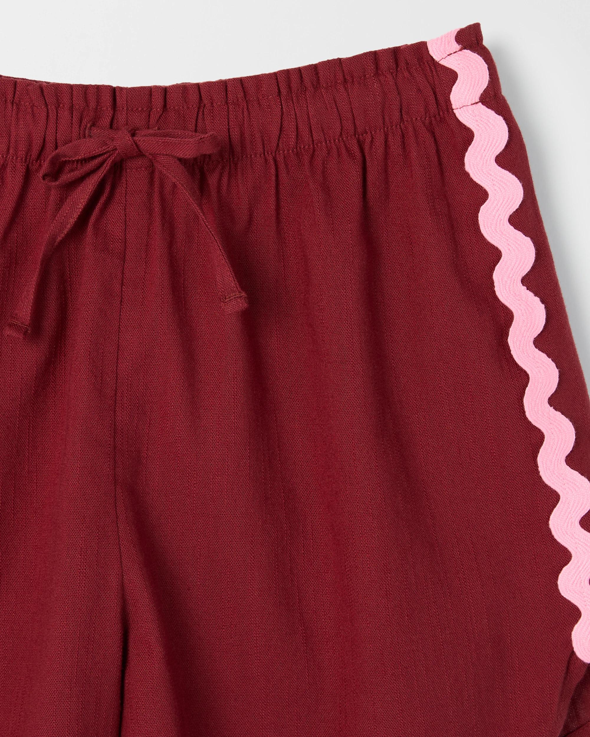 6 Target Kids Side Stripe Shorts BRICK/PINK, 6 of 6