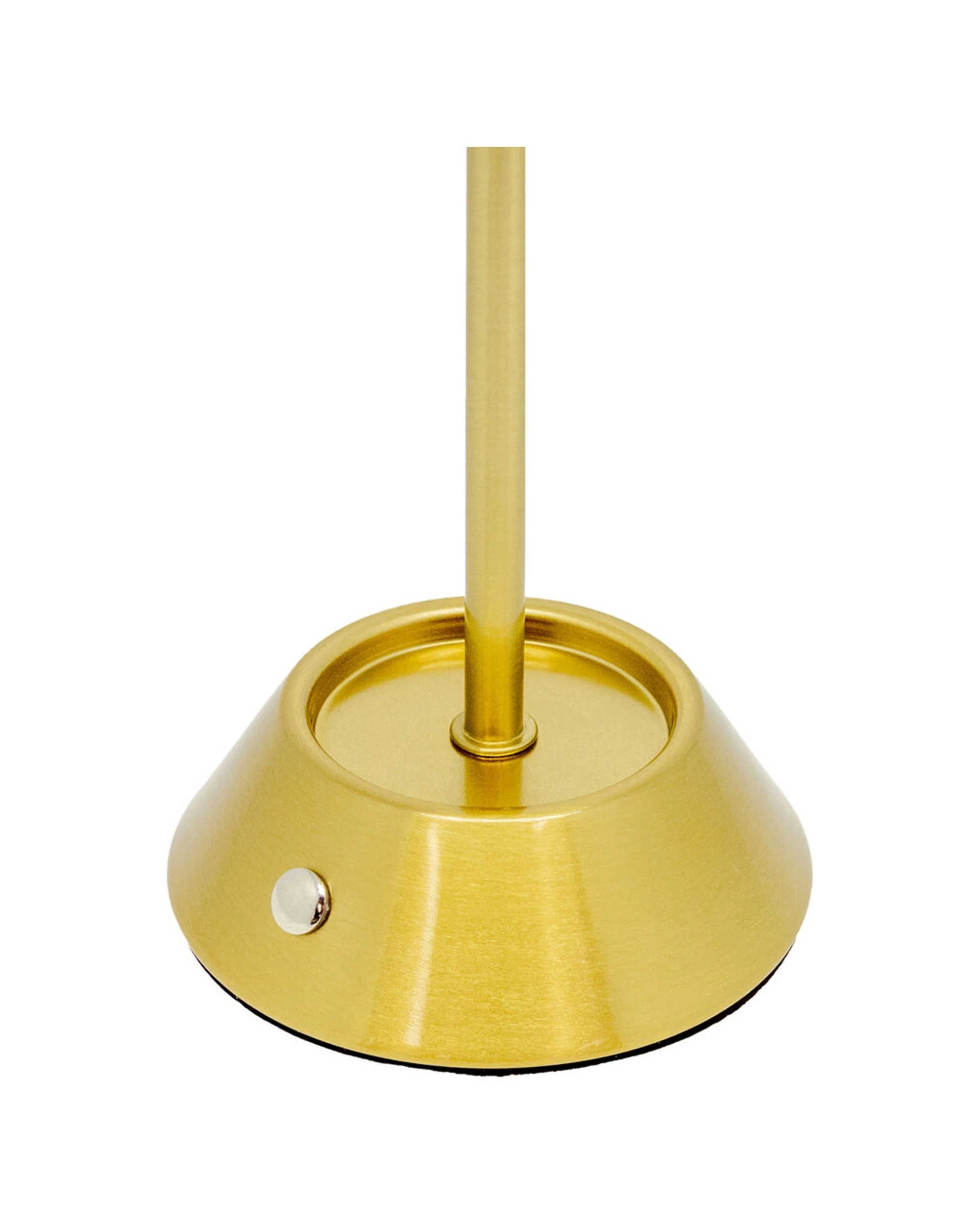 4 Boyle Rechargeable LED Table Lamp Fluted Glass Shade Adjustable Lighting - Bronze, 4 of 8