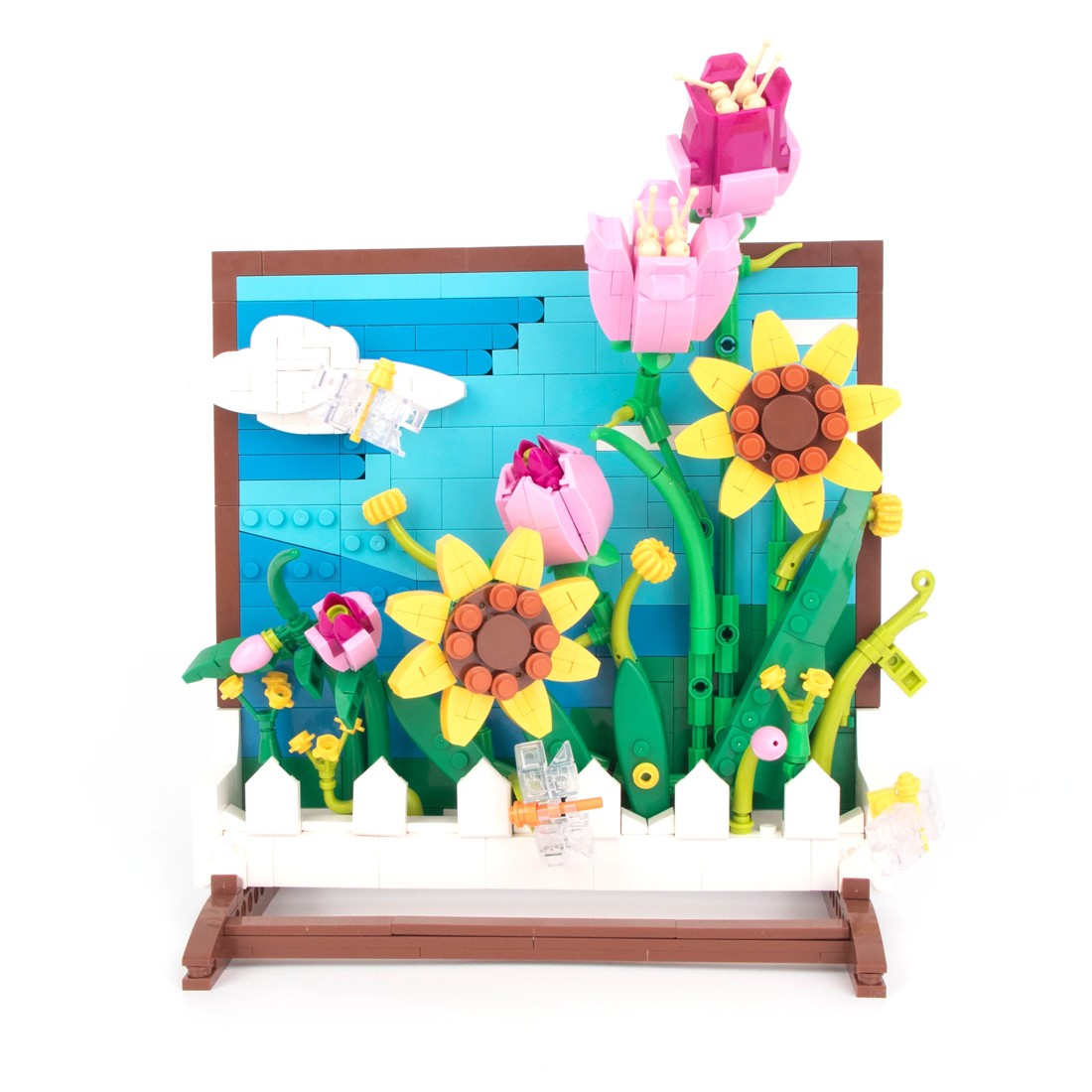 2 670 Piece Mini Blocks Flower Series: Flower Frame, 2 of 6