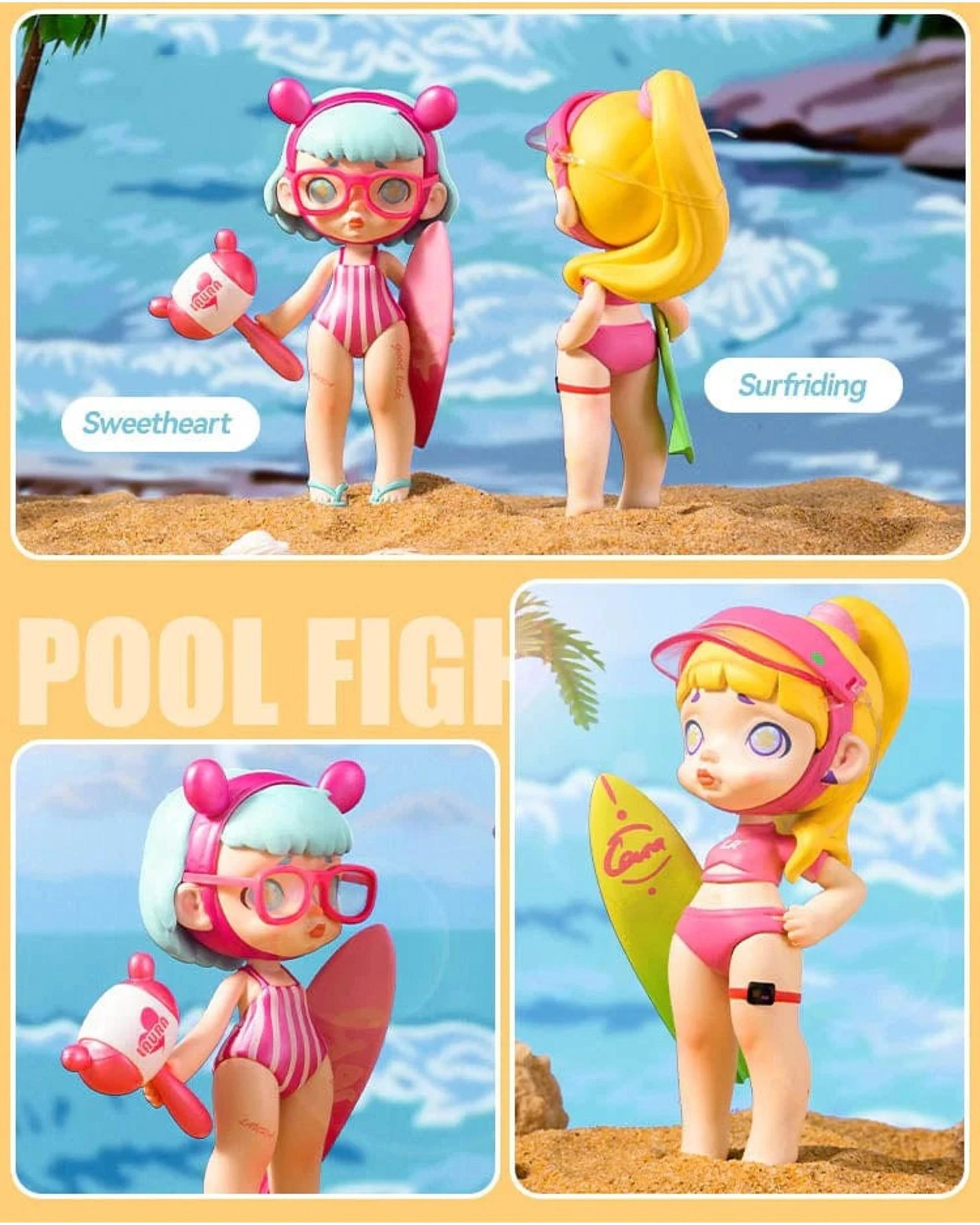 7 ToyCity Laura Pool Fight Figure Blind Box, 7 of 10