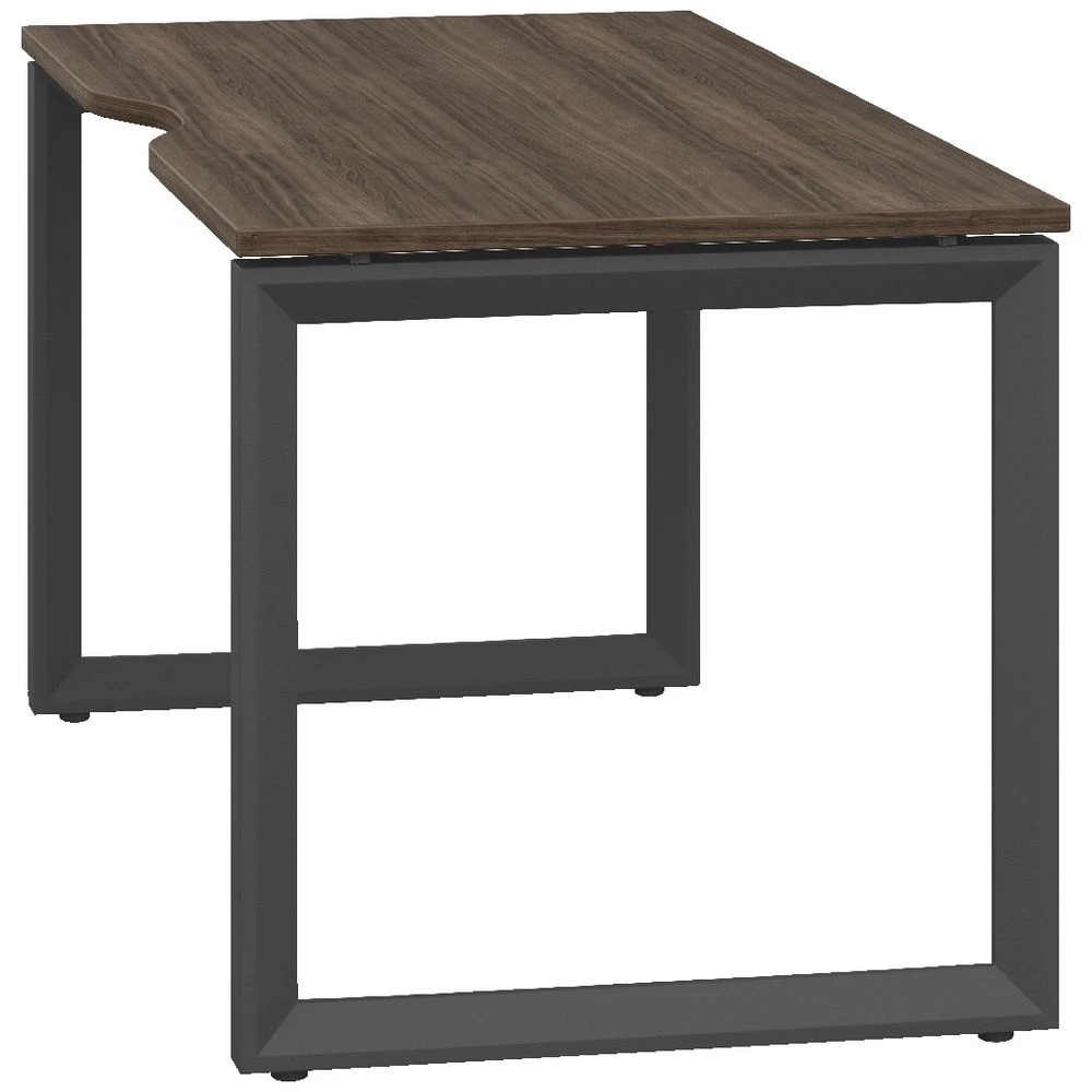 3 Stilford S2 Pro Version 1 Desk 1500 x 750mm Walnut/Black Desks, Tables and Workstations, 3 of 5