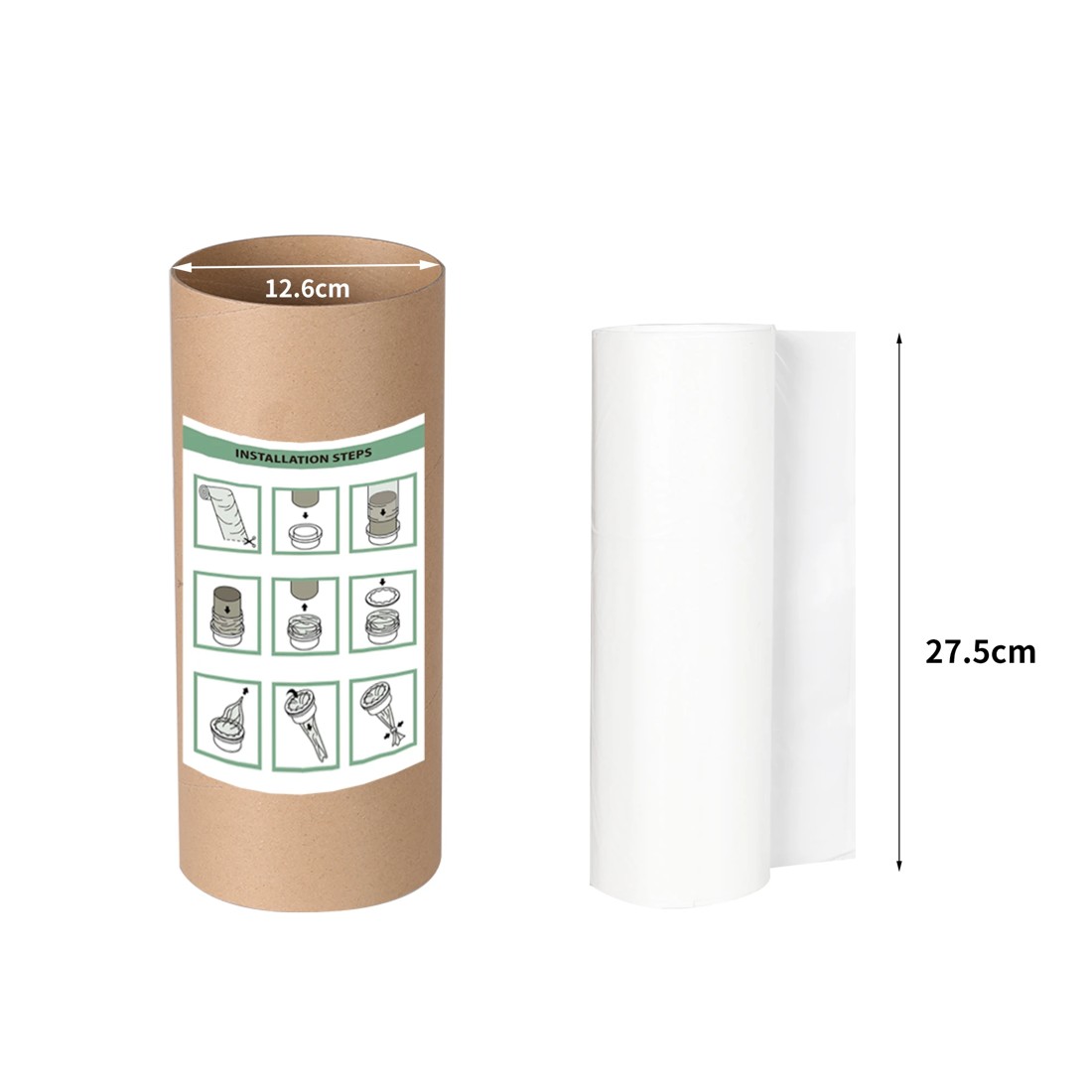 3 BoPeep 200m Nappy Bin Refill Kit Compatible With Tommee Tippee, 3 of 6