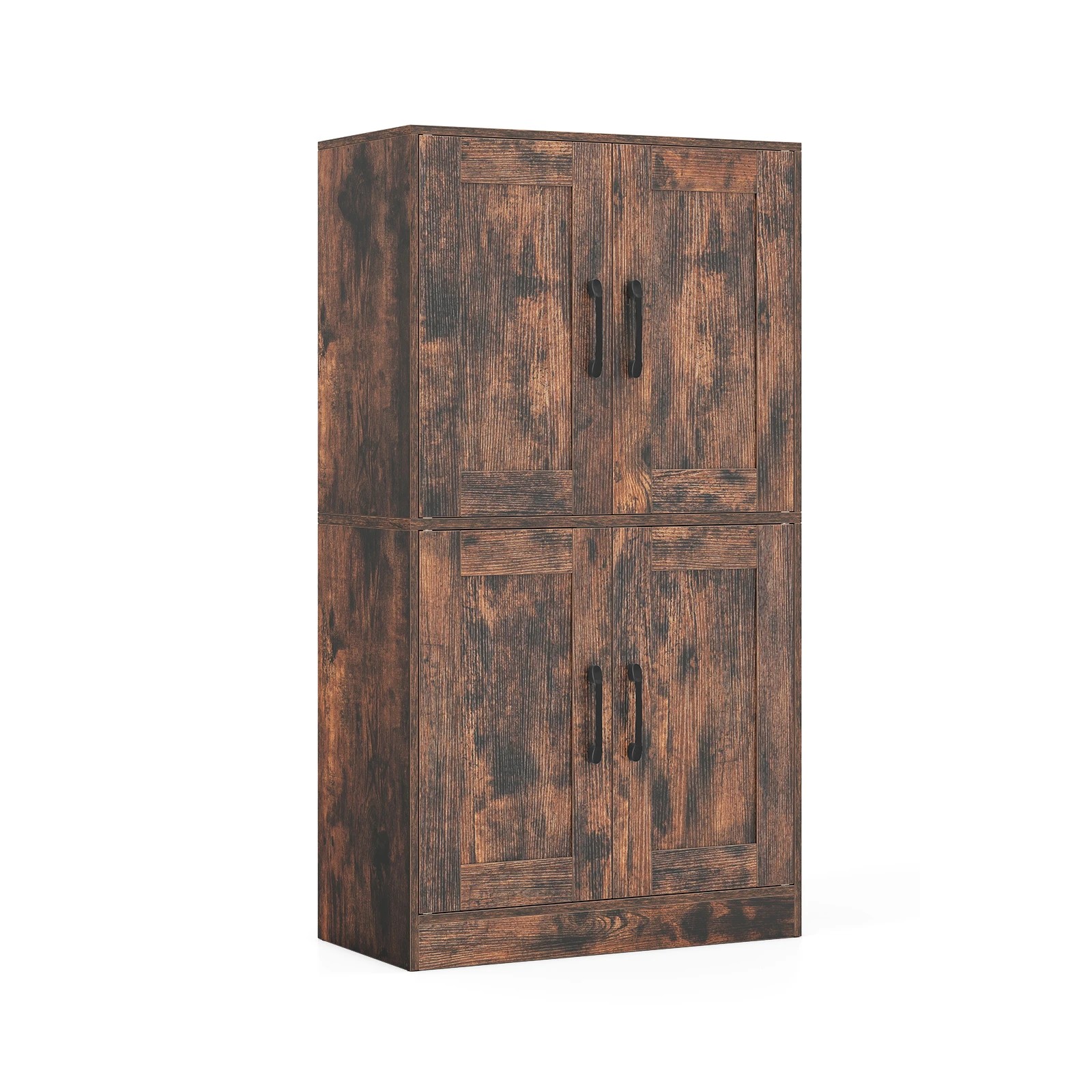 1 Costway 110cm Bathroom Storage Cabinet Kitchen Pantry Sideboard, 1 of 5